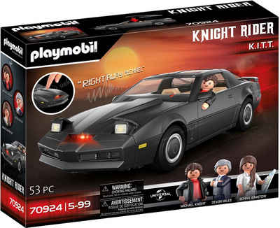 Playmobil® Konstruktions-Spielset Knight Rider - K.I.T.T. (70924), (53 St), Made in Germany