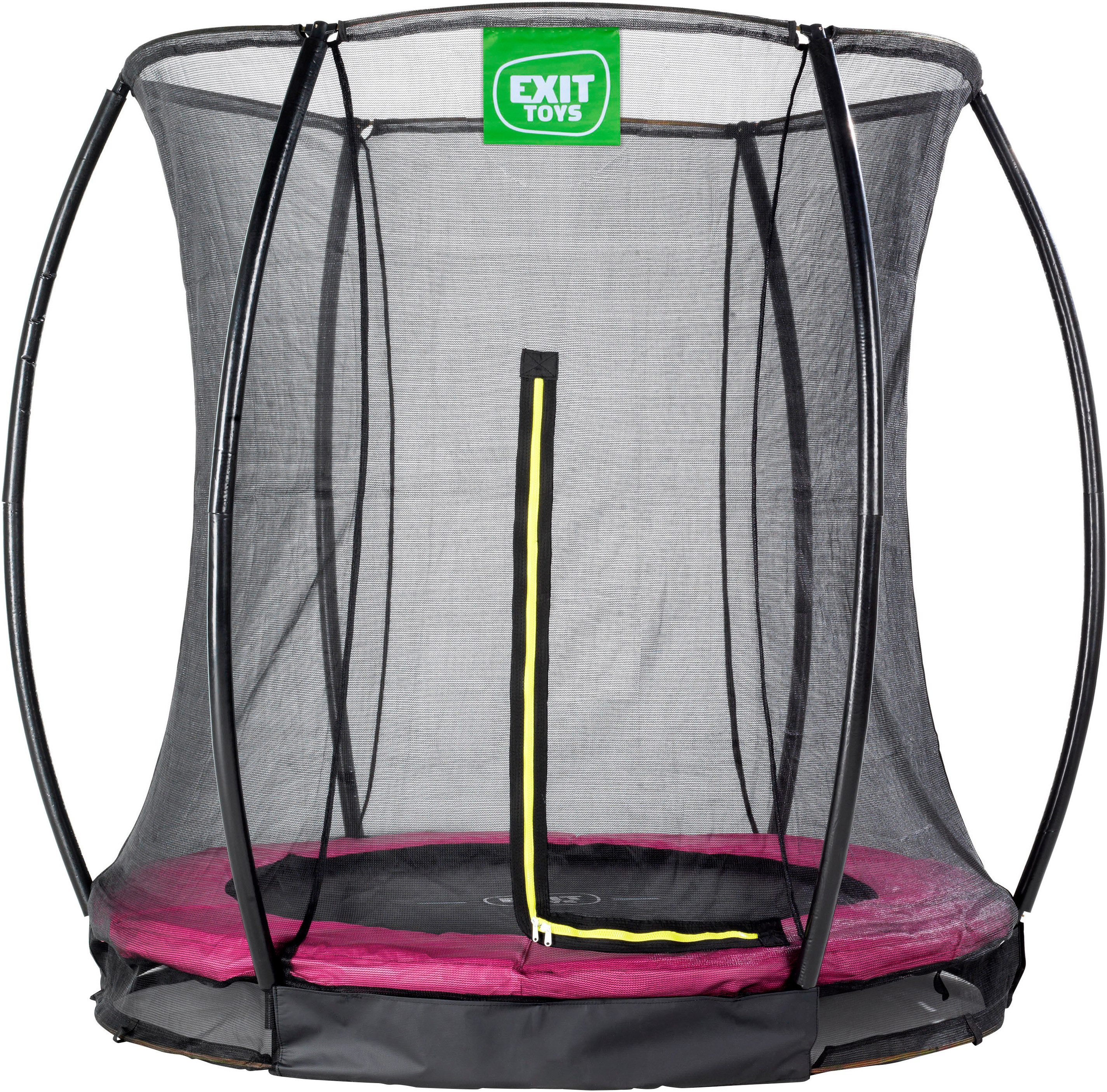 EXIT Bodentrampolin Silhouette, rosa