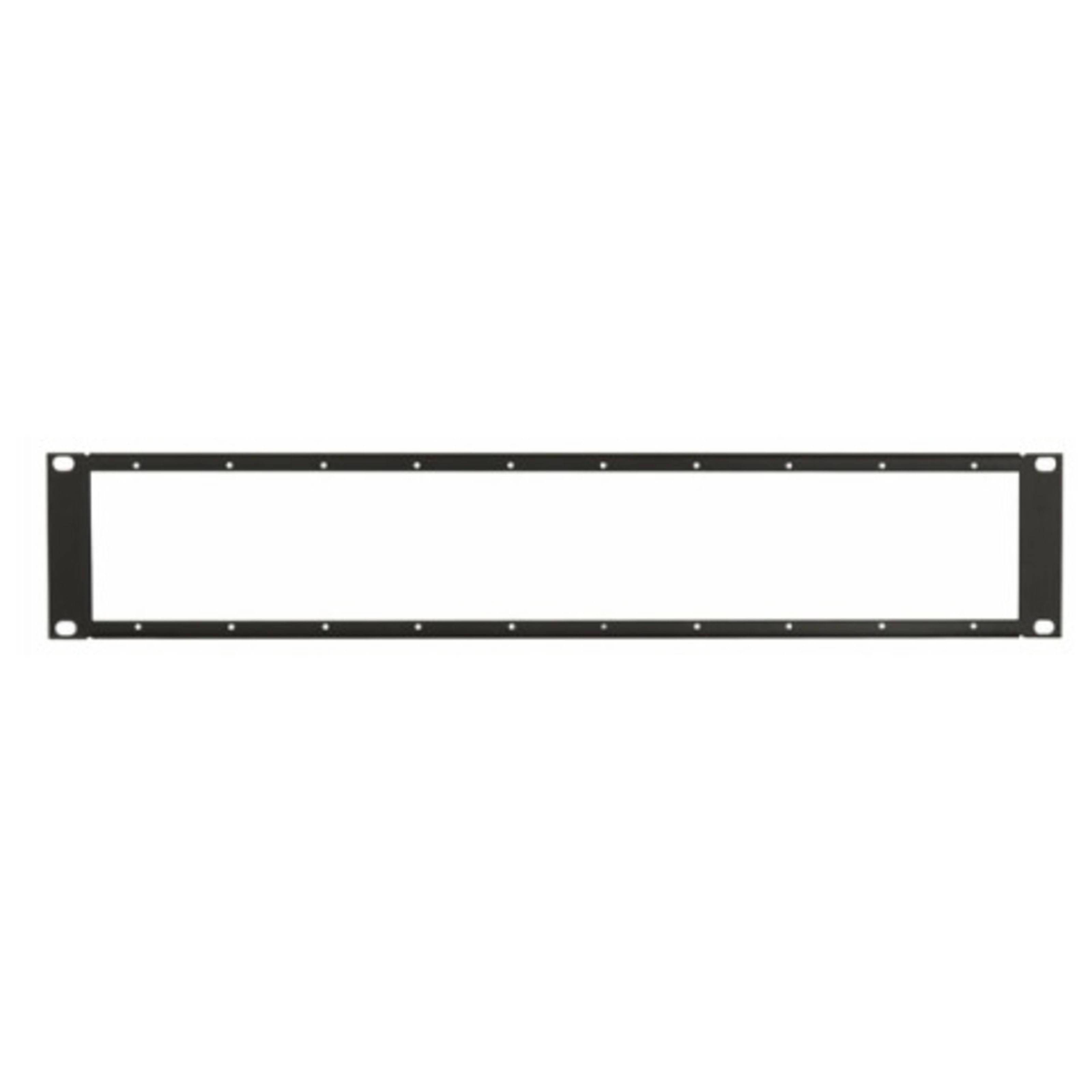 DAP Koffer, 2 HE Rackblende f. Modulsystem 10 Segmente MP-1 - Rackblende