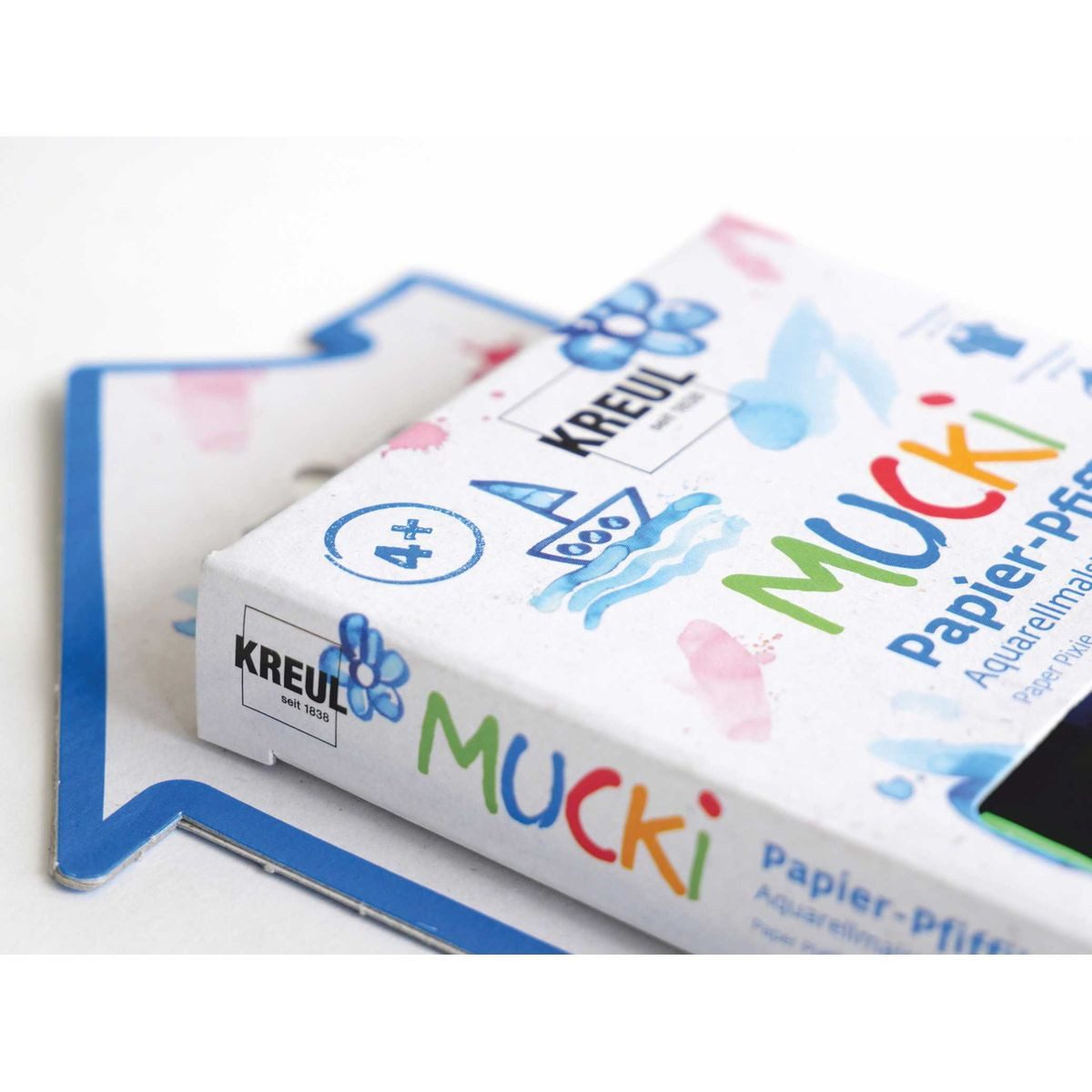 C. KREUL Aquarellstifte KREUL Aquarellstifte MUCKi Papier Pfiffikus 5 Stück Kartonetui