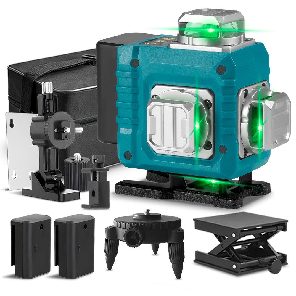 ONEVAN Laserwasserwaage 4D 16 Linien, 4×360° günstig online kaufen