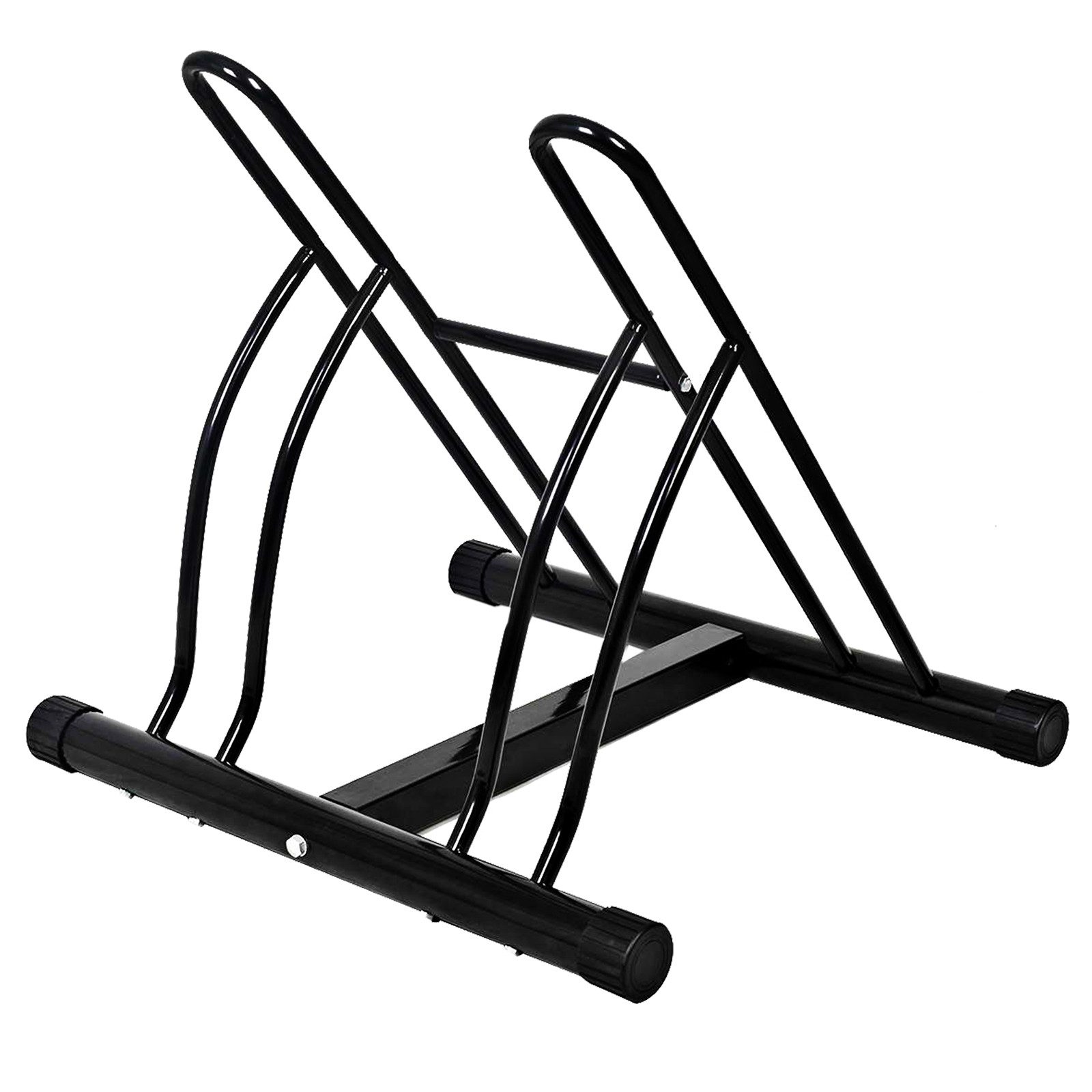 COSTWAY Fahrradständer, Mehrfachständer für 2 Fahrräder Bügelparker