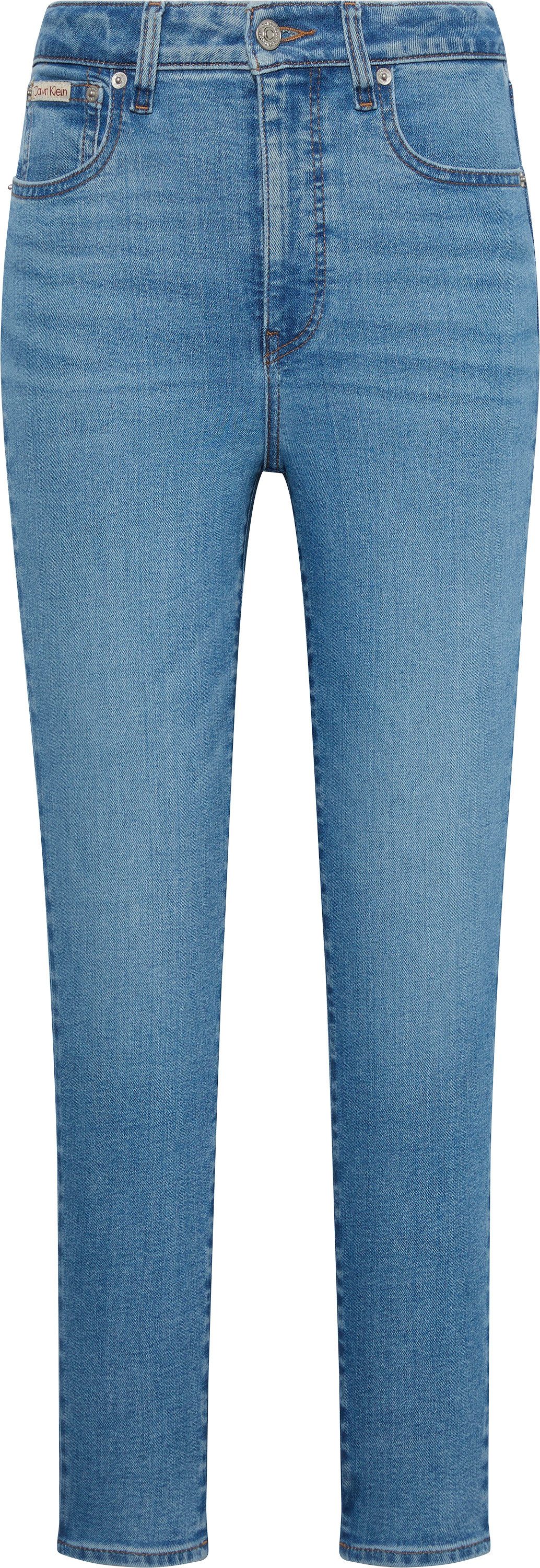 Calvin Klein Jeans Skinny-fit-Jeans HGH RS SKNNY ANKL JN Mit Gürtelschlaufen