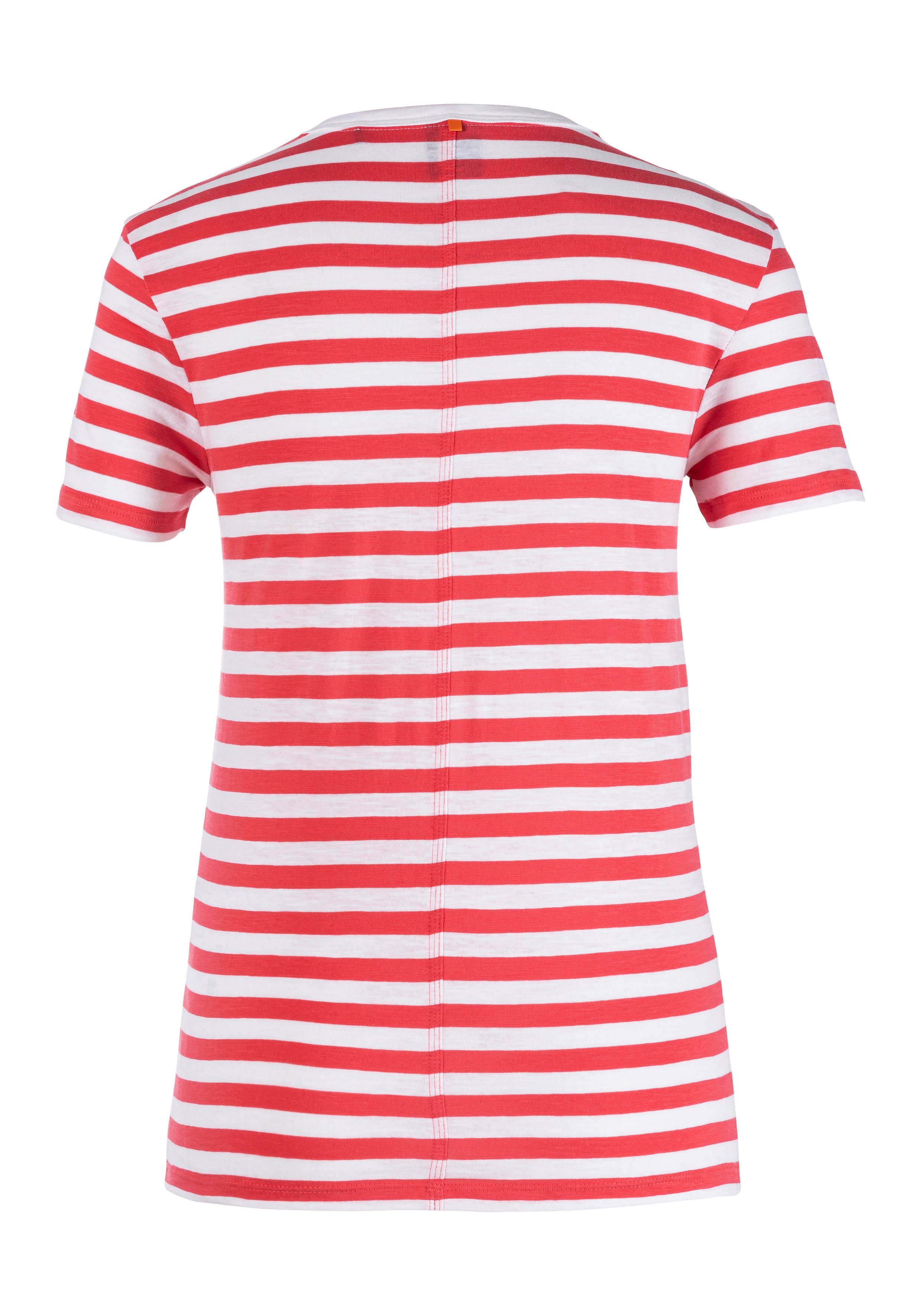 BOSS ORANGE T-Shirt Esla Striped Premium günstig online kaufen