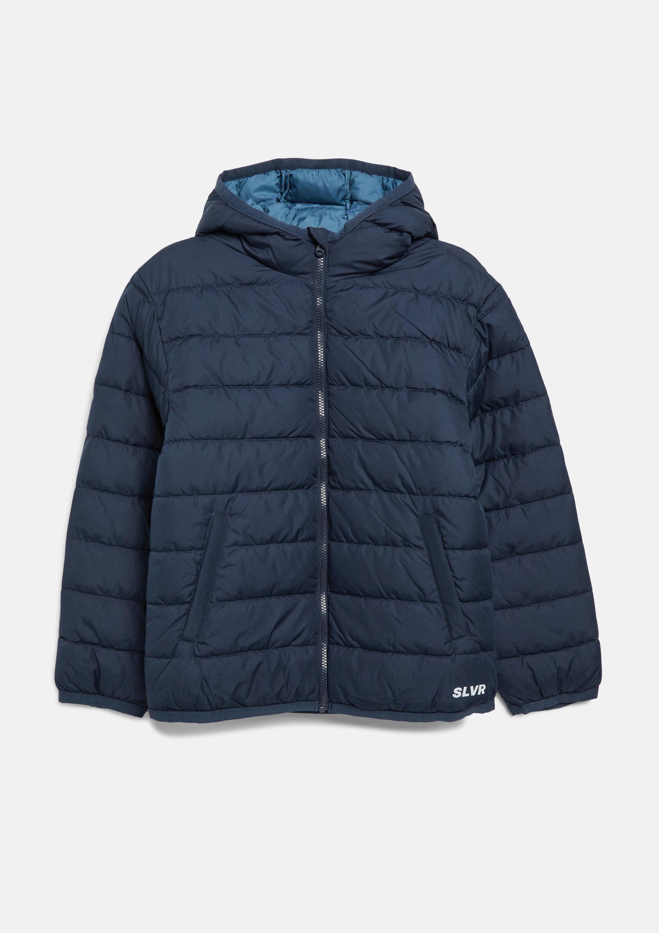 s.Oliver Funktionsjacke Outdoor-Jacke Wetterfeste Unisex Oversize-Jacke mit leichter Wattierung