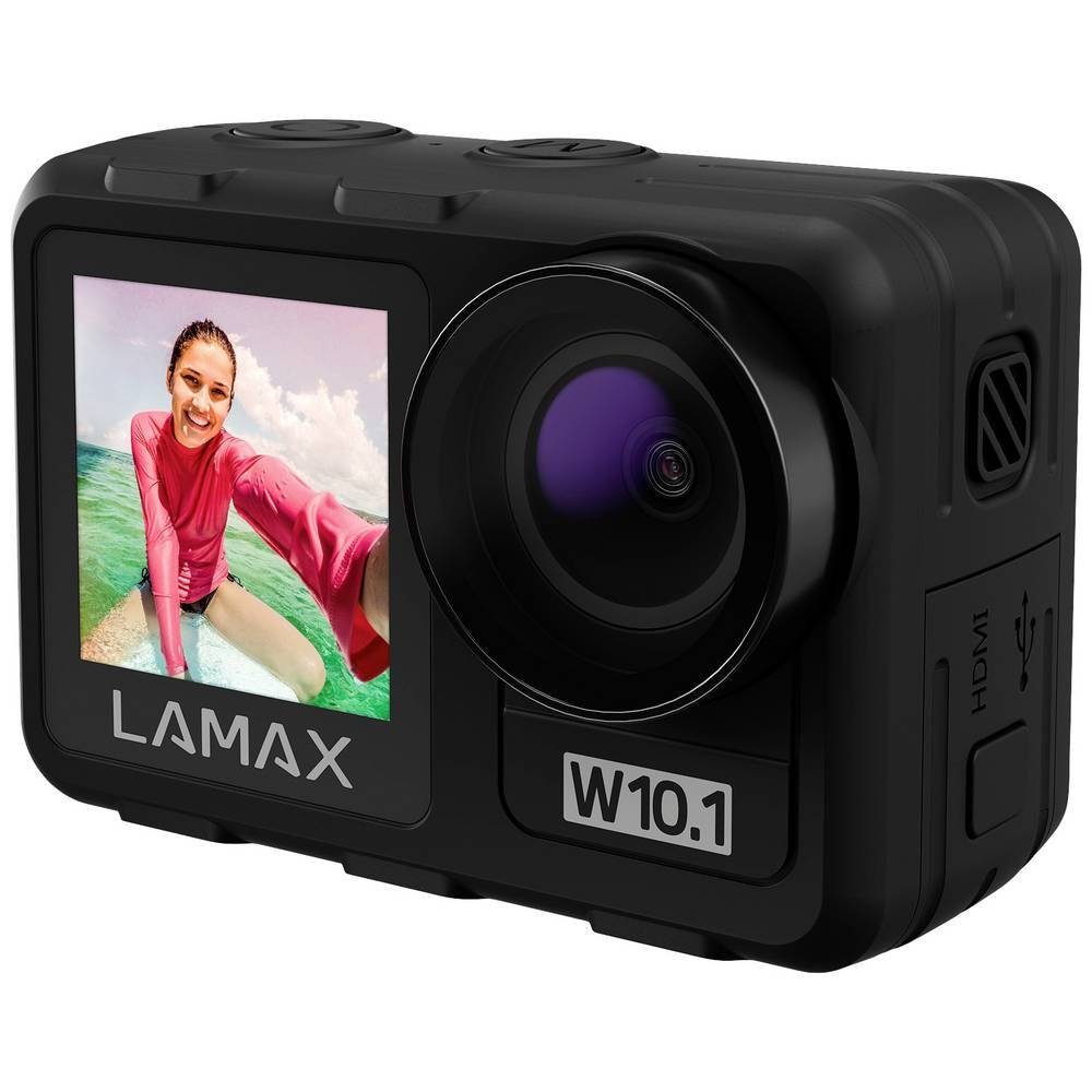 LAMAX Action Bildstabilisierung, Touch-Screen) Action Cam (4K, Cam Dual-Display, Wasserfest, W10.1