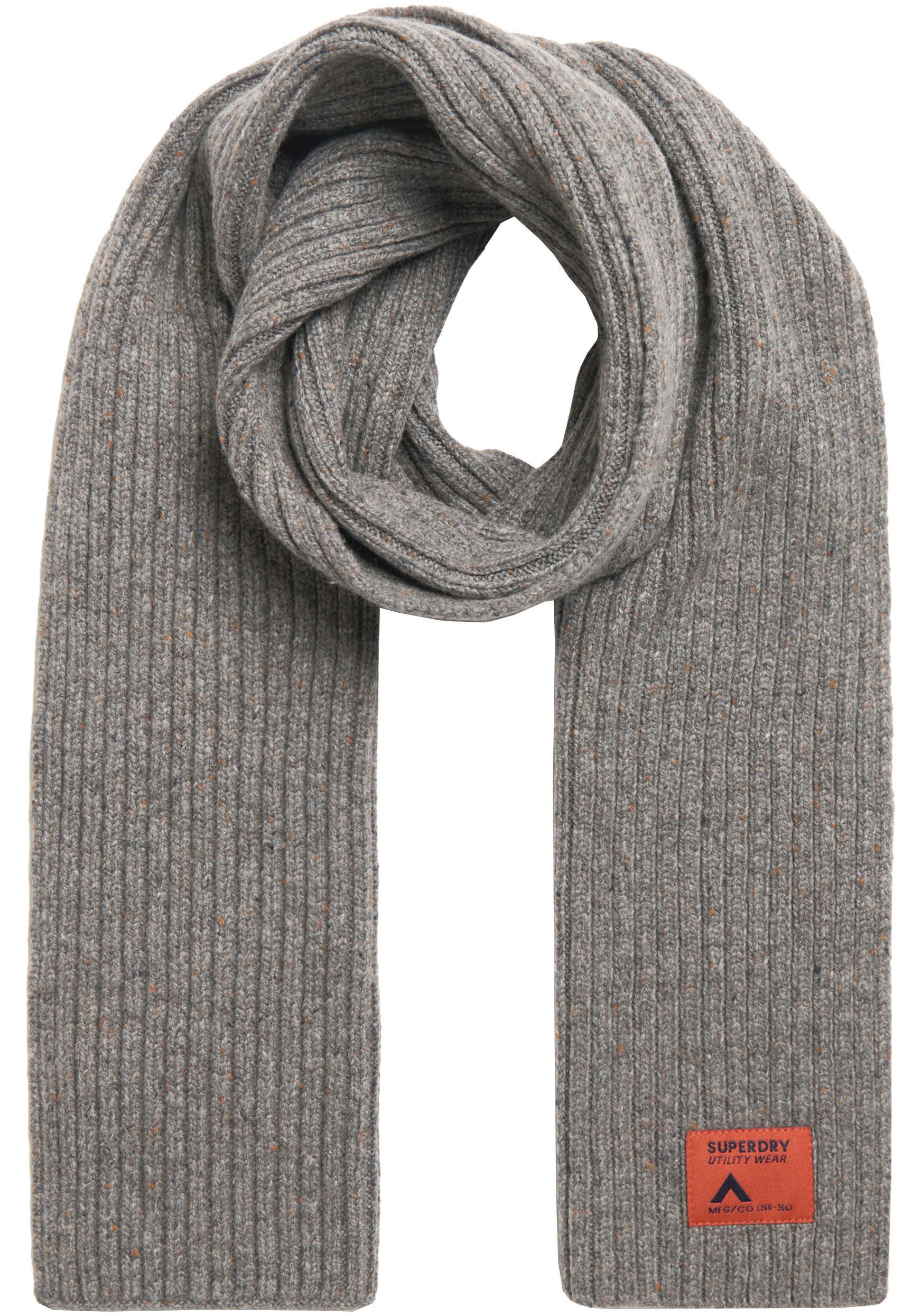 Superdry Strickschal WORKWEAR NEP KNITTED SCARF günstig online kaufen