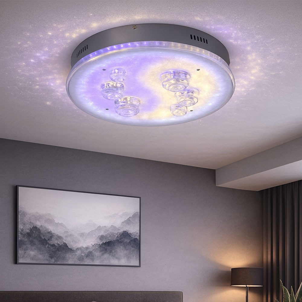GLOBO LIGHTING LED Deckenleuchte, Leuchtmittel nicht inklusive, Warmweiß, Deckenleuchte Deckenlampe Deckenlicht Lampe Licht Beleuchtung Globo