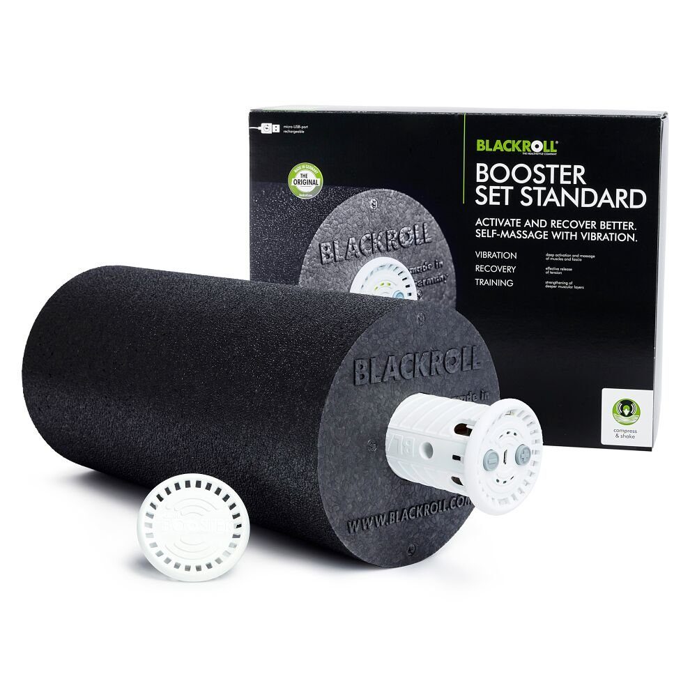 Blackroll Faszienrollen-Set Faszienrolle Massagerolle Vibrationskern Standard, "Standard“ "Booster" Booster aus Set und