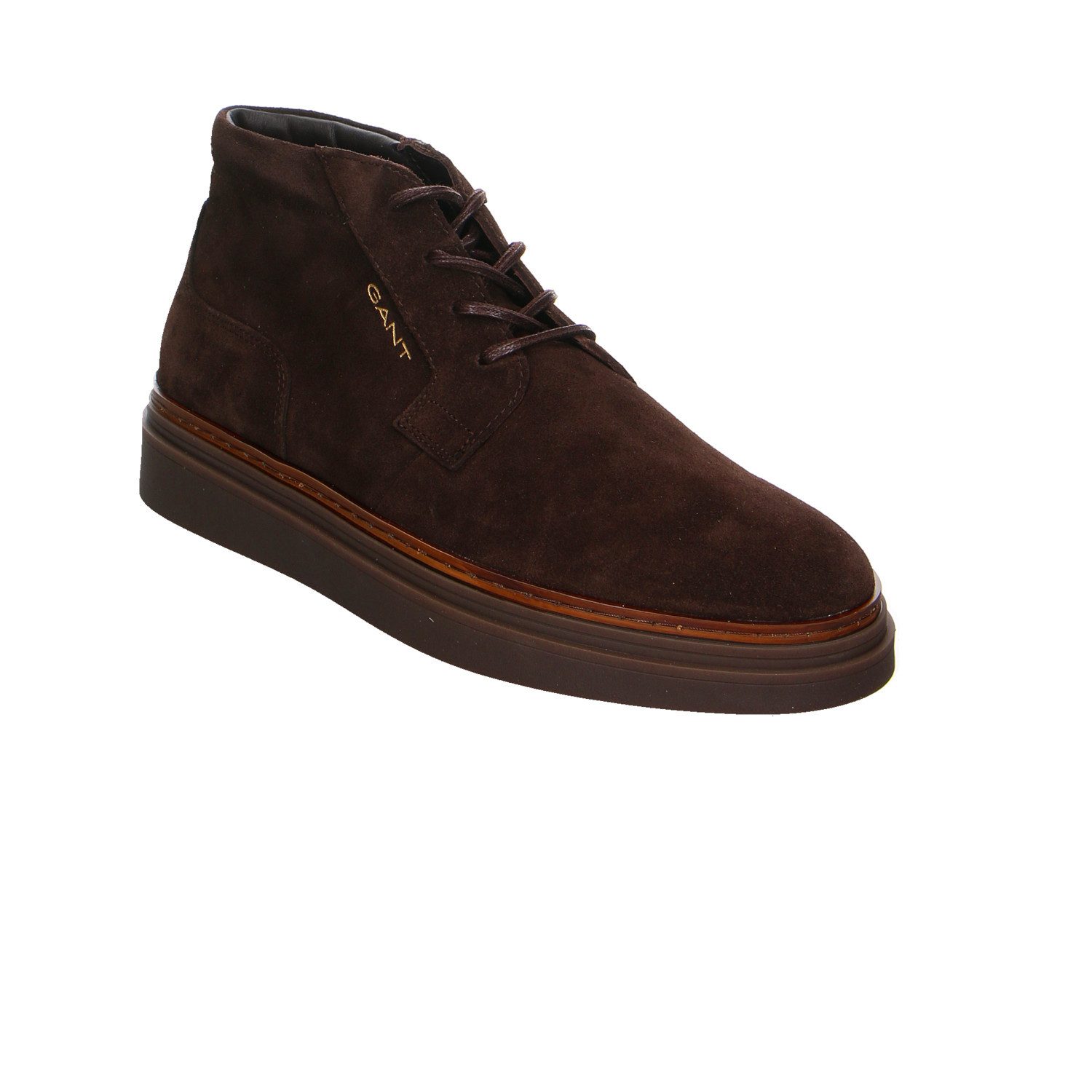 Gant Gant Kinzoon Mid Boot Velour Schnürstiefel braun Chelseaboots
