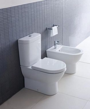Duravit WC-Komplettset Duravit Stand-Bidet DARLING NEW m ÜL HLB