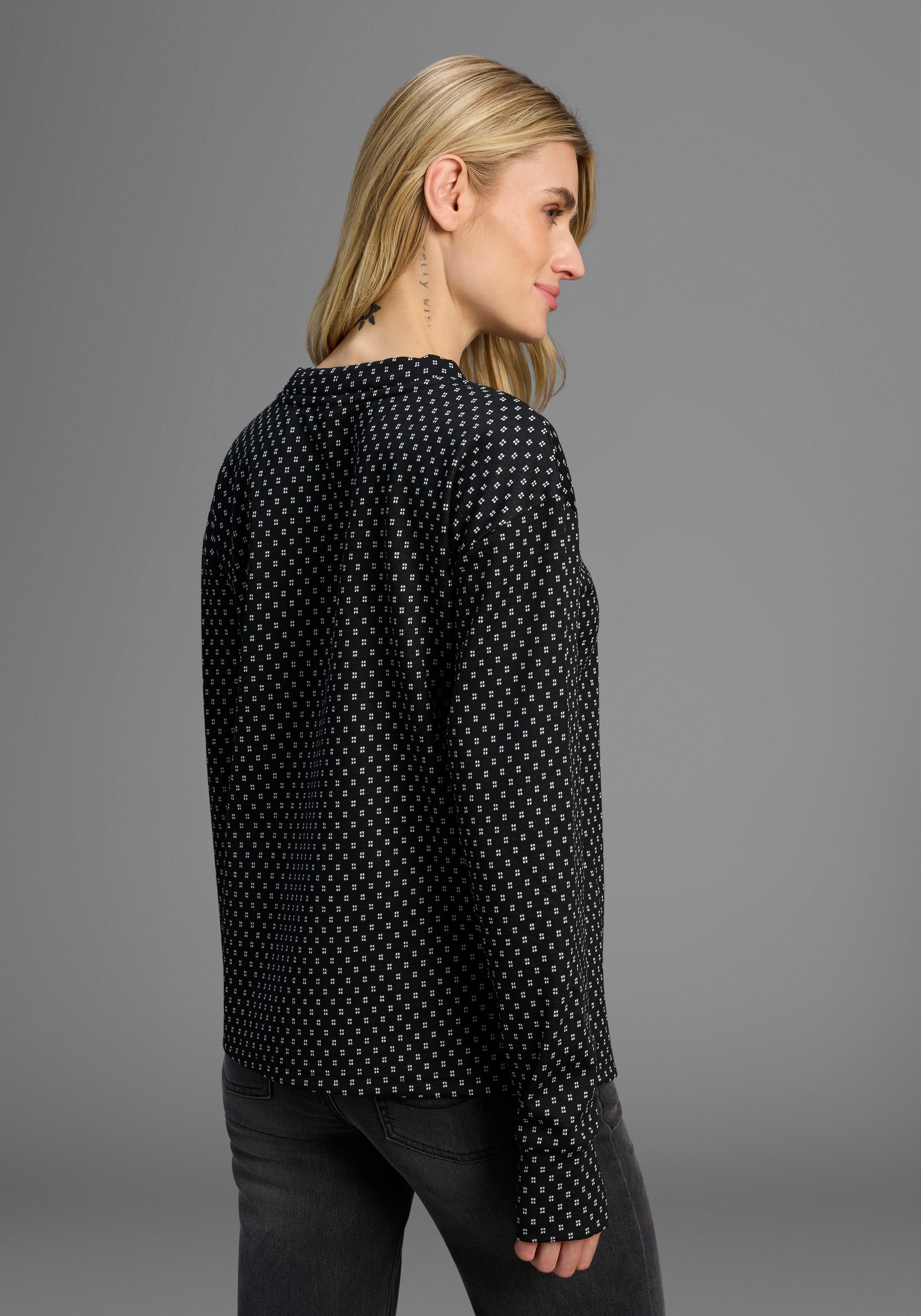 KangaROOS Sweatshirt in strukturiertem Material mit günstig online kaufen