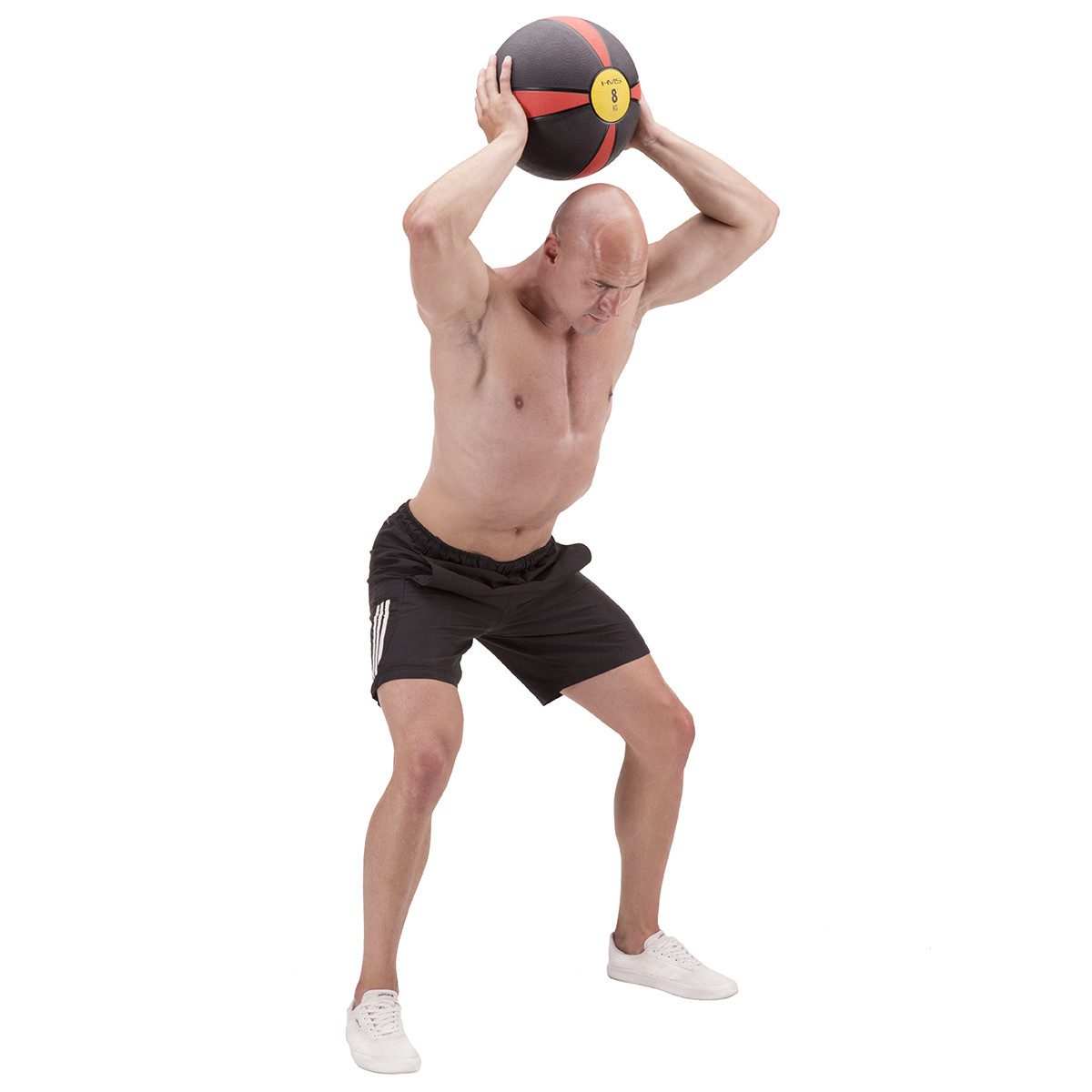 COFI 1453 Medizinball Medizin-/ Fitness-/ Trainingsball Vielseitiges Workout Kraft Ausdauer
