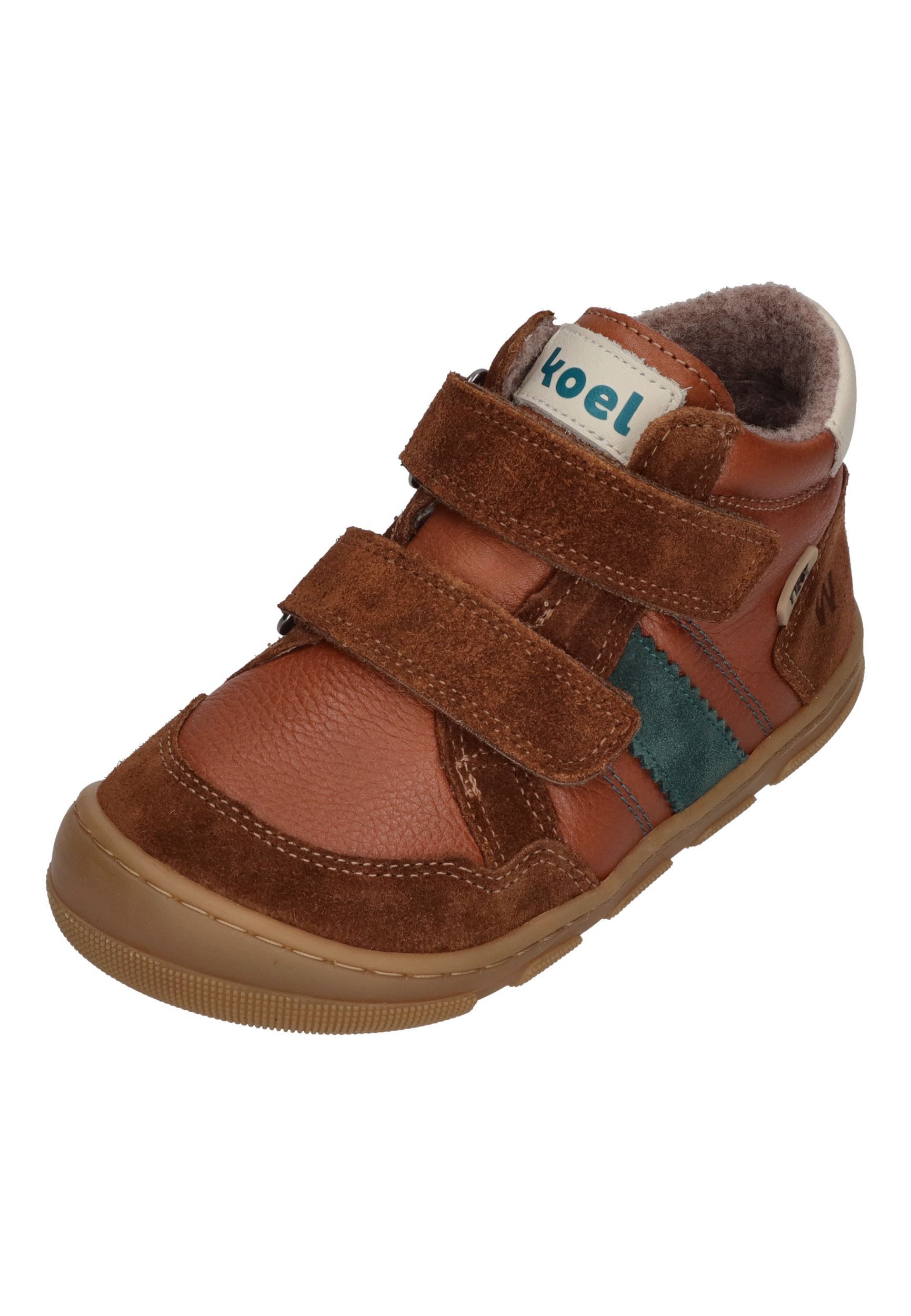 KOEL KABRIEL 3.0 WOOLFELT extra weit Barfußschuh Cognac