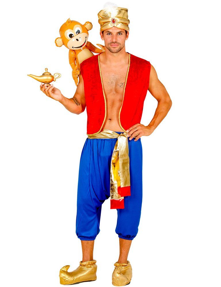 Widmann S.r.l. Kostüm »Aladdin Kostüm für Herren - Rot Blau, Märchen Film  König der Diebe« online kaufen | OTTO