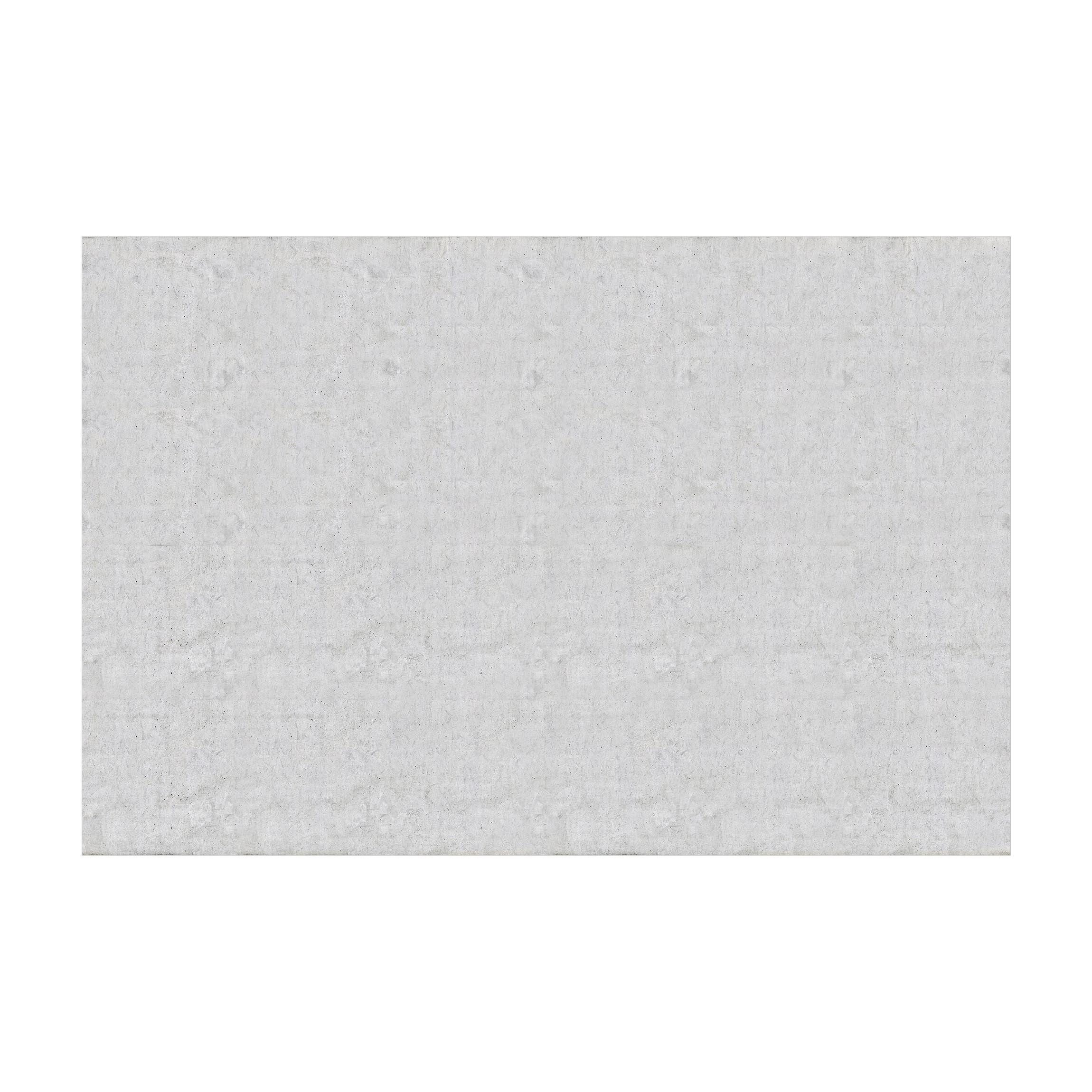 Bilderdepot24 Teppich Vinyl Wohnzimmer Schlafzimmer Flur Küche 3D Steinoptik Beton, rechteckig - grau glatt, nass wischbar (Küche, Tierhaare) - Saugroboter & Bodenheizung geeignet