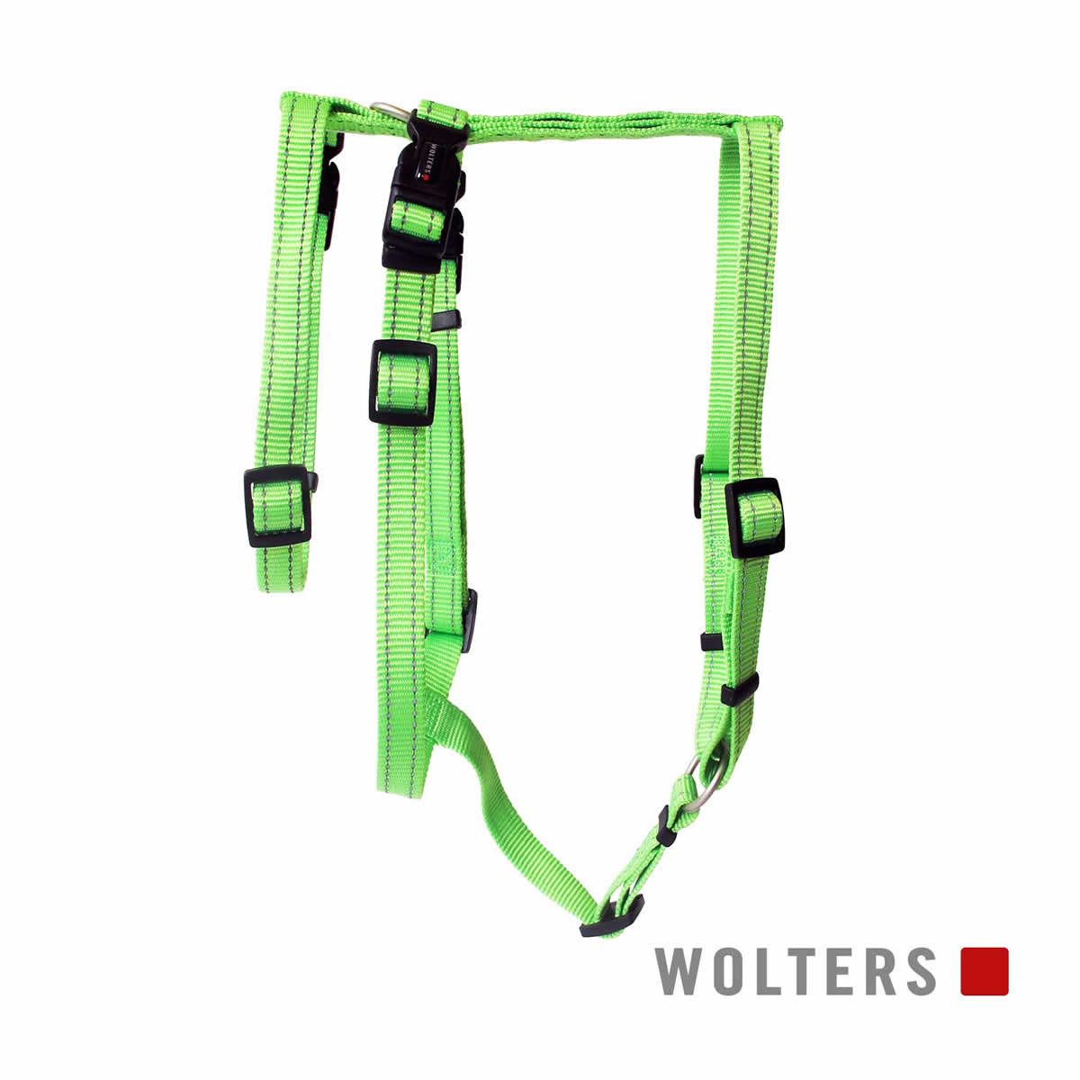 Wolters Hunde-Geschirr Geschirr Soft & Safe No Escape lime Panikgeschirr