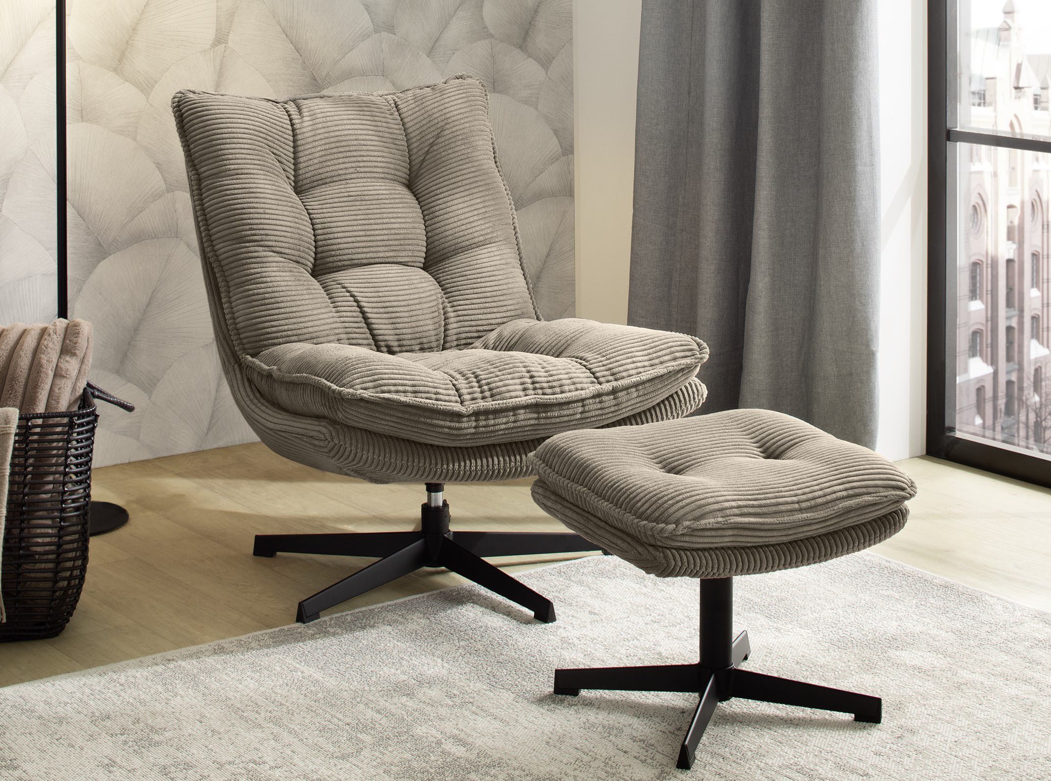 Jockenhöfer Gruppe Relaxsessel Kasper, B: 76 cm, Sitzhöhe: 47 cm, Set: mit günstig online kaufen
