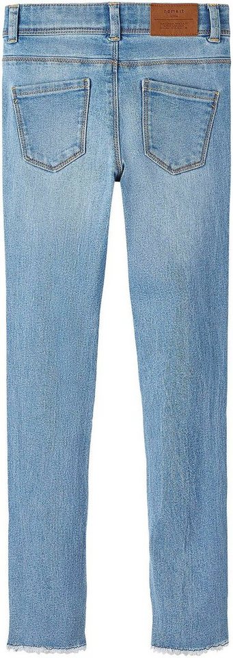 Name It Skinny-fit-Jeans NKFPOLLY SKINNY JEANS 1191-IO NOOS Used-Optik