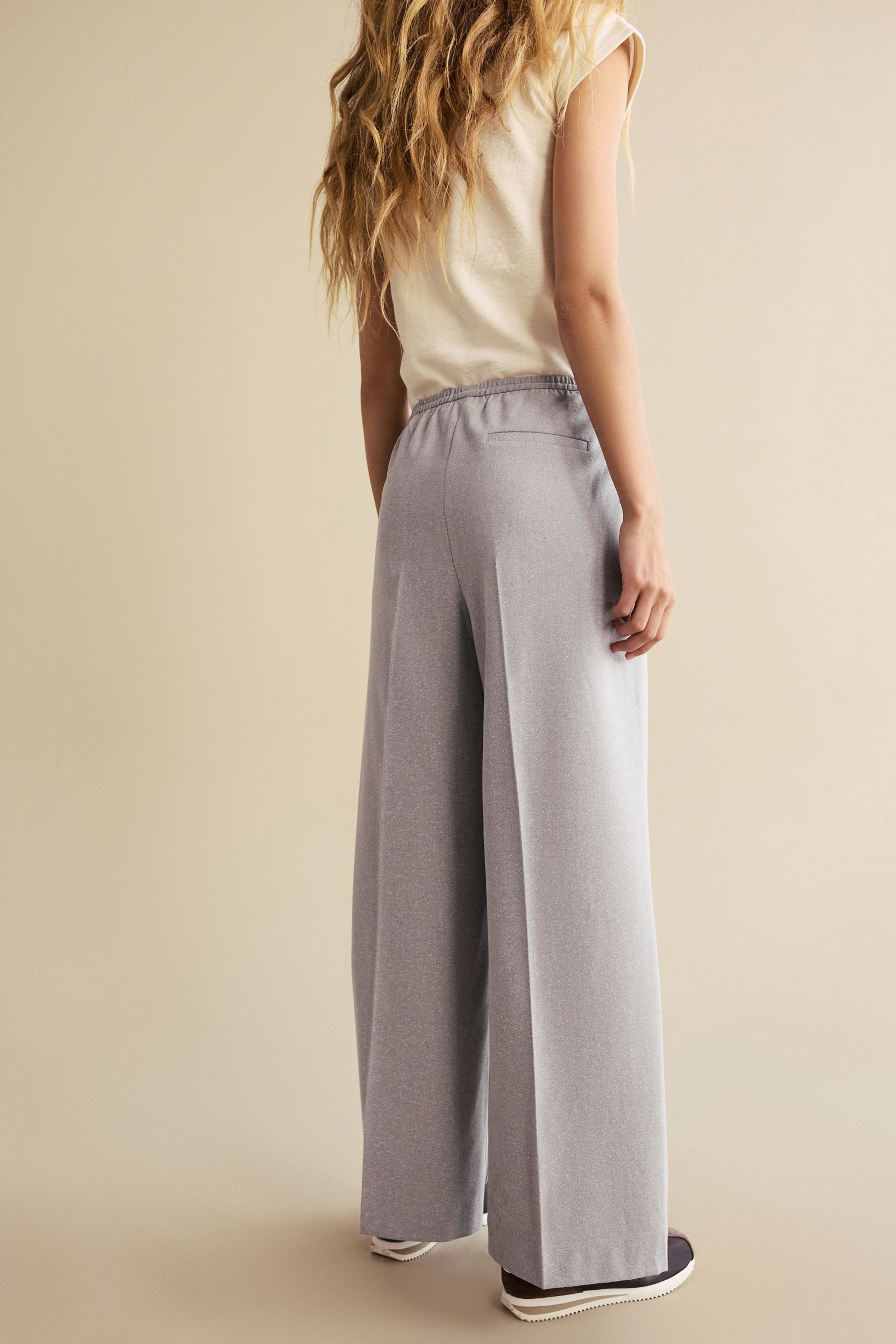 Next Dehnbund-Hose Angeraute Hose mit weitem günstig online kaufen