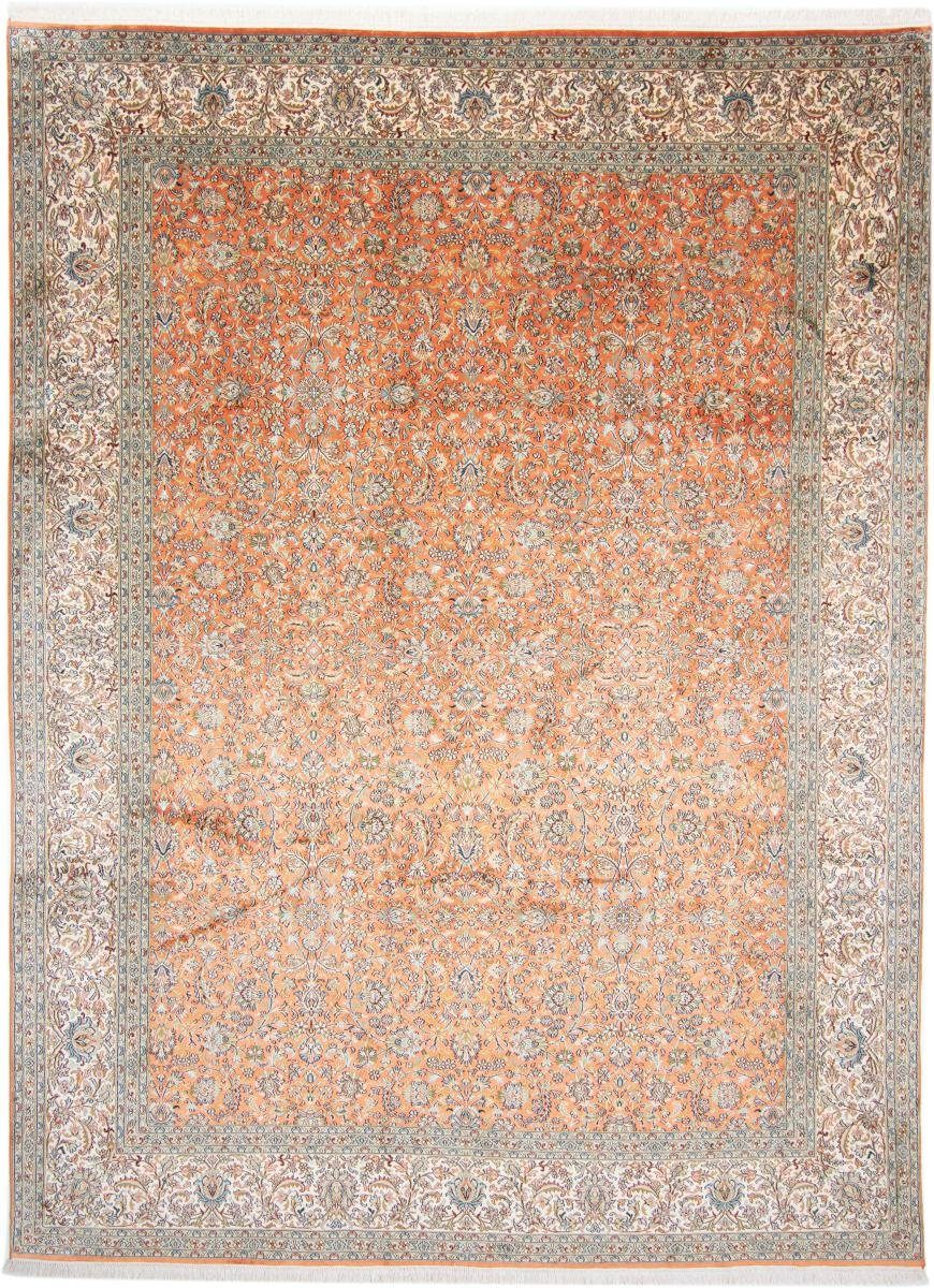 Seidenteppich Kaschmir Seide 247x331 Handgeknüpfter Orientteppich, Nain Trading, rechteckig, Höhe: 4 mm