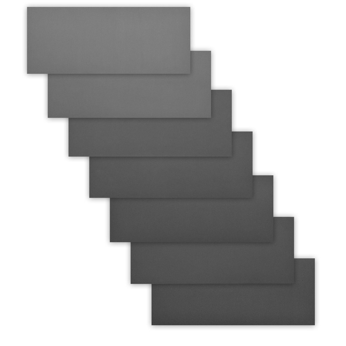 Schleifschuh 42x Nassschleifpapier Set - 800-3000 Körnung - 93x230mm - wasserfest