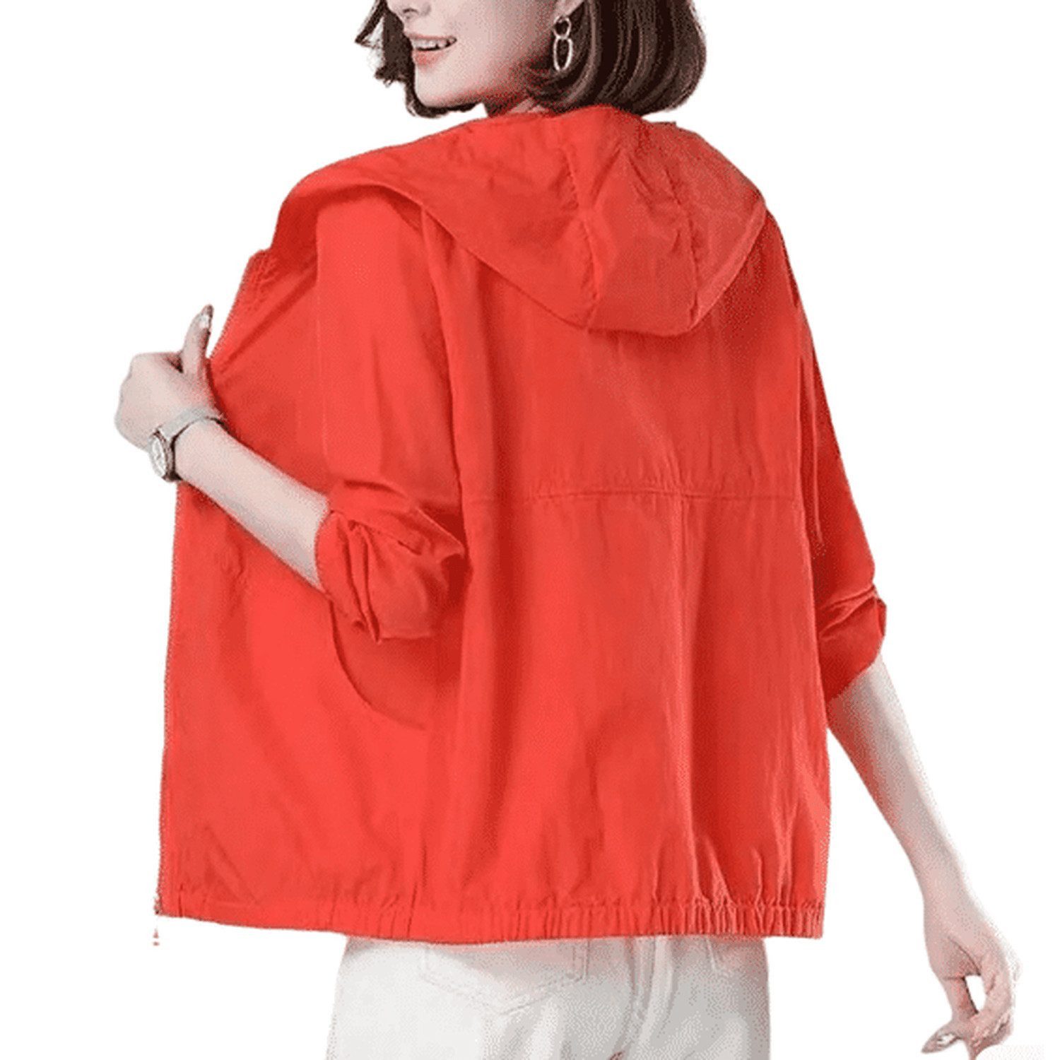 YRIIOMO Sommerjacke Leichte Damen Sonnenjacke mit günstig online kaufen