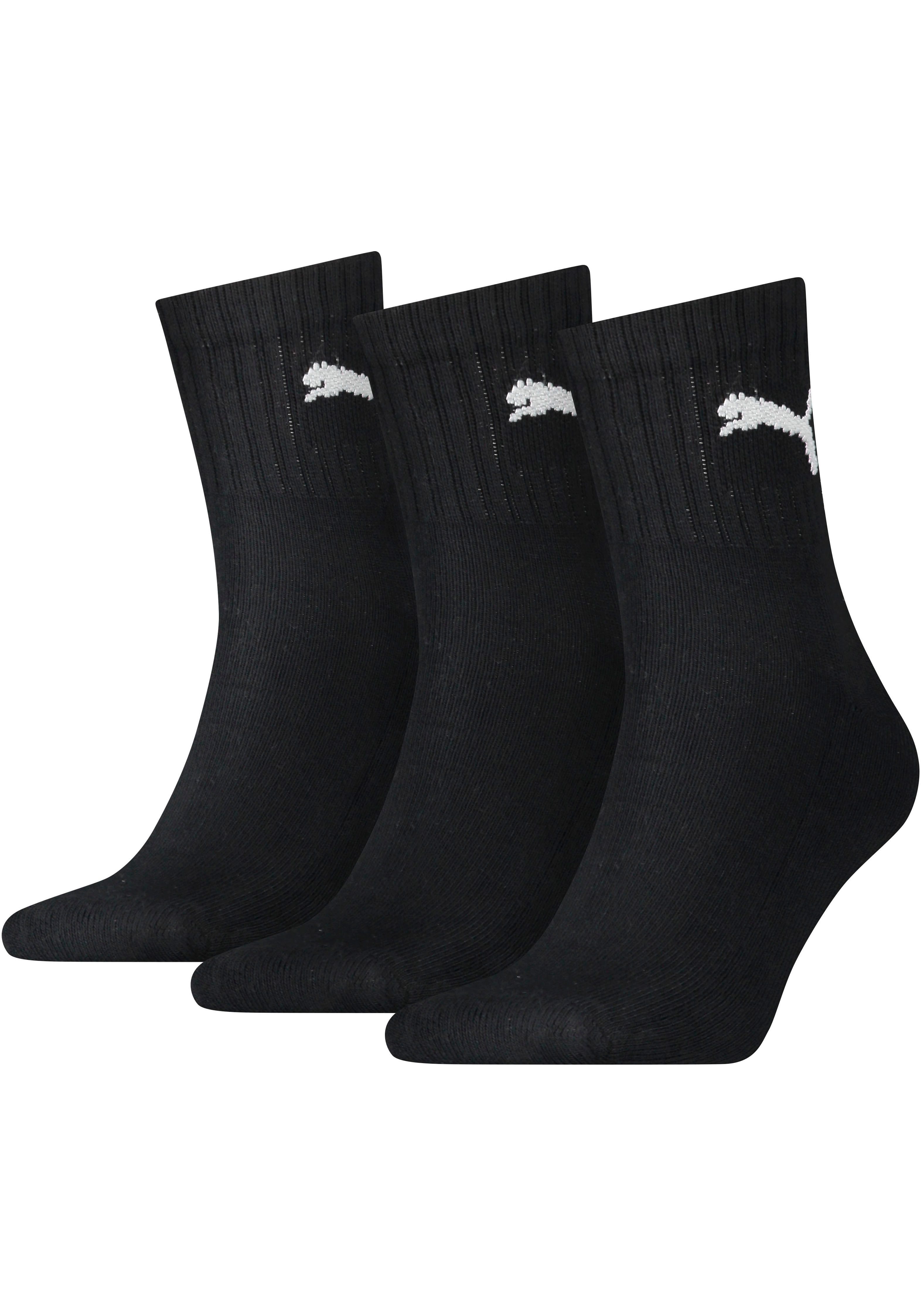 PUMA Sportsocken short crew (3-Paar) gepolsterte günstig online kaufen