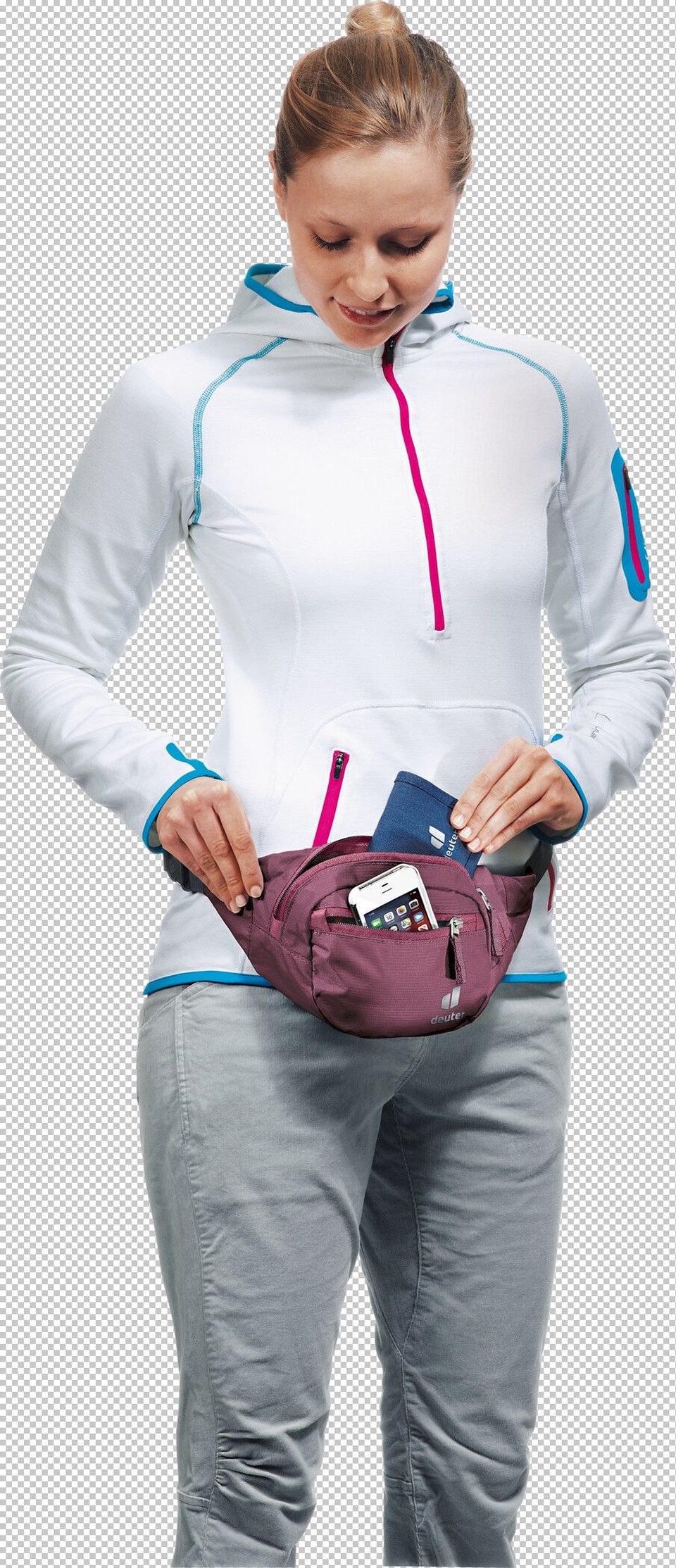 deuter Gürteltasche BELT I, mit Logodruck, aus robuster Kunstfaser, wasserabweisend