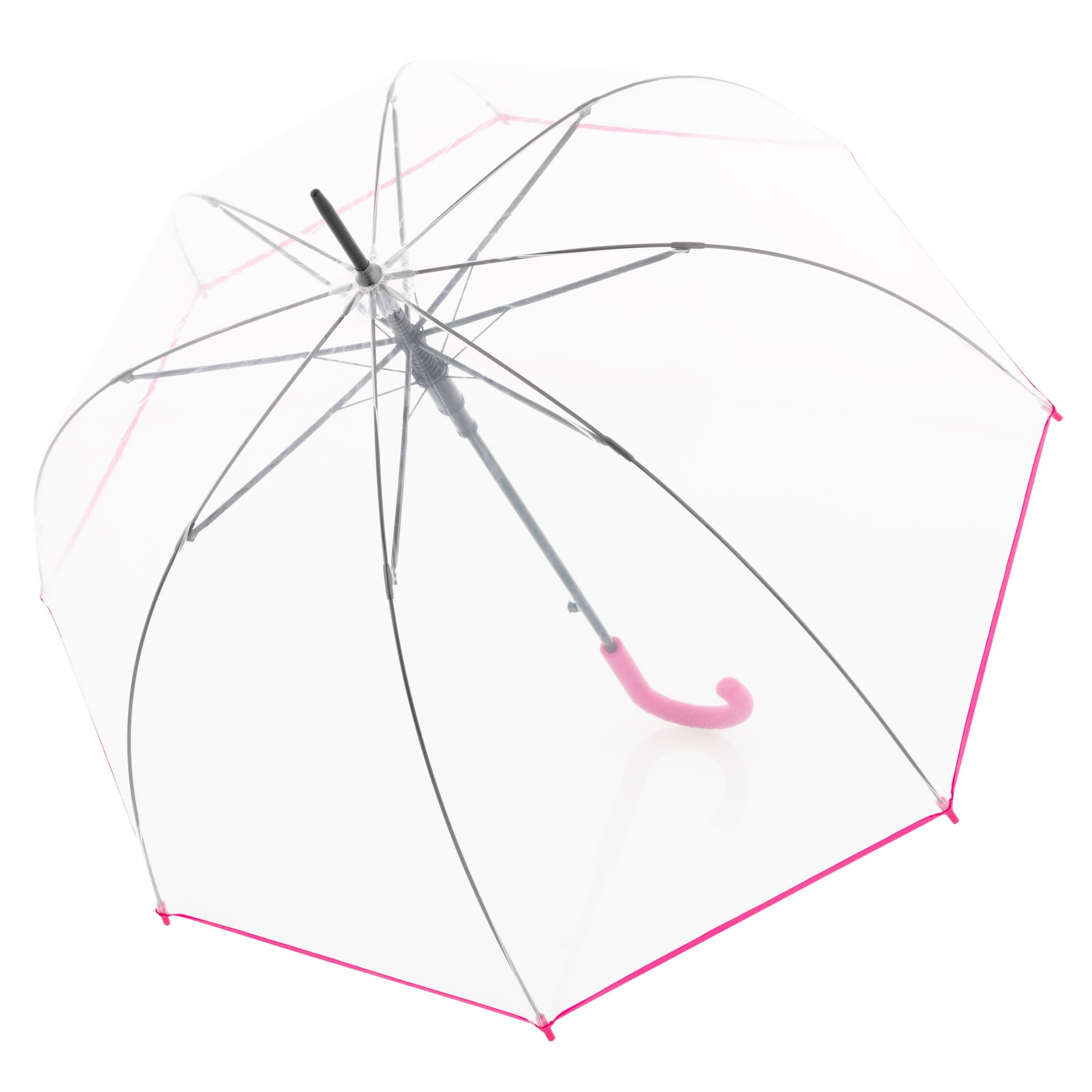 derby Stockregenschirm Hit Transparent, Glockenschirm, automatisch