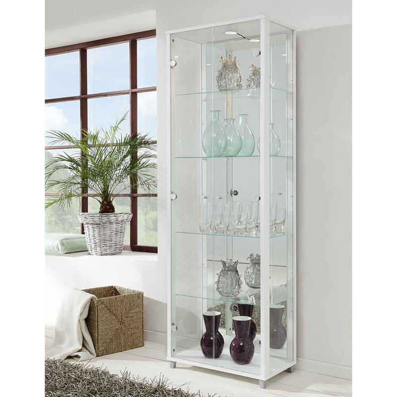 Pharao24 Vitrine Lianza mit LED Beleuchtung