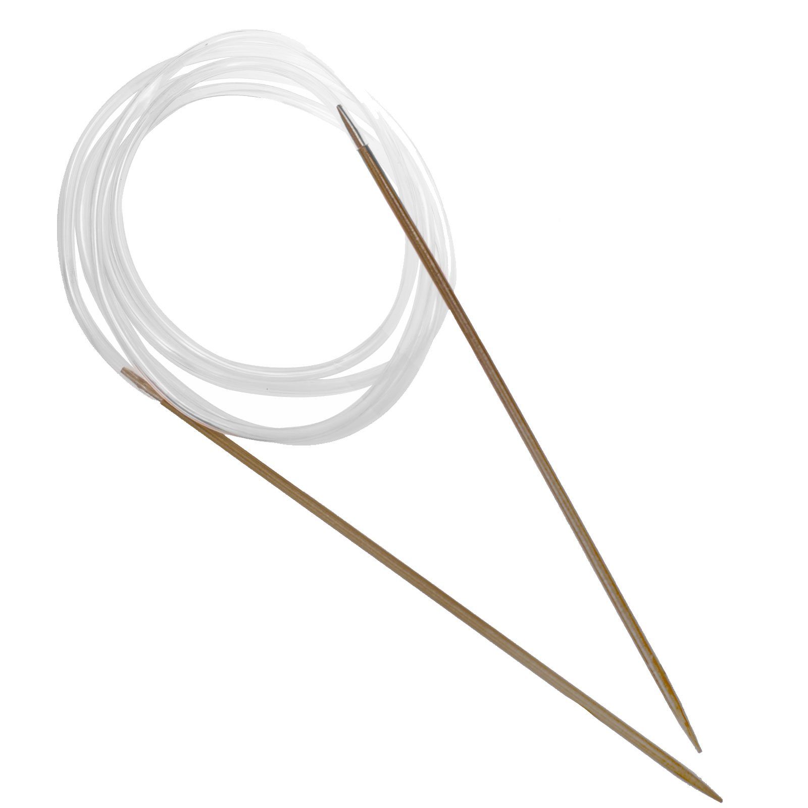 maDDma Вязальные спицы Rundstricknadel 120cm, Holzspitze, Stricknade, 2.5120