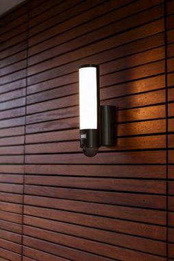 LUTEC Smarte LED-Leuchte ELARA, LED fest integriert, Smart-Home Kameraleuchte