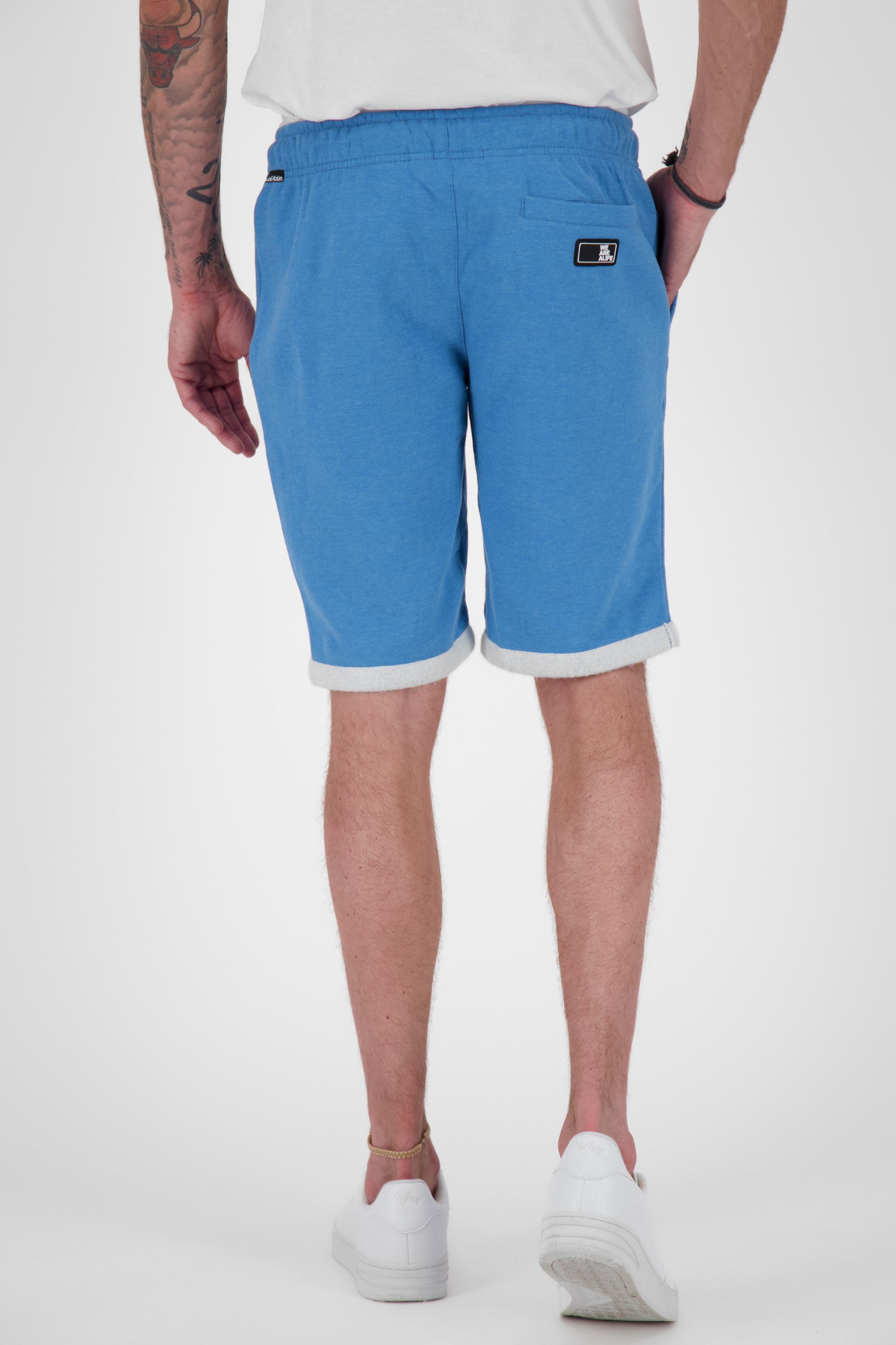 indigo Herren Shorts Sweathose, Alife & melange Hose A JumperAK kurze Sweatshorts Kickin