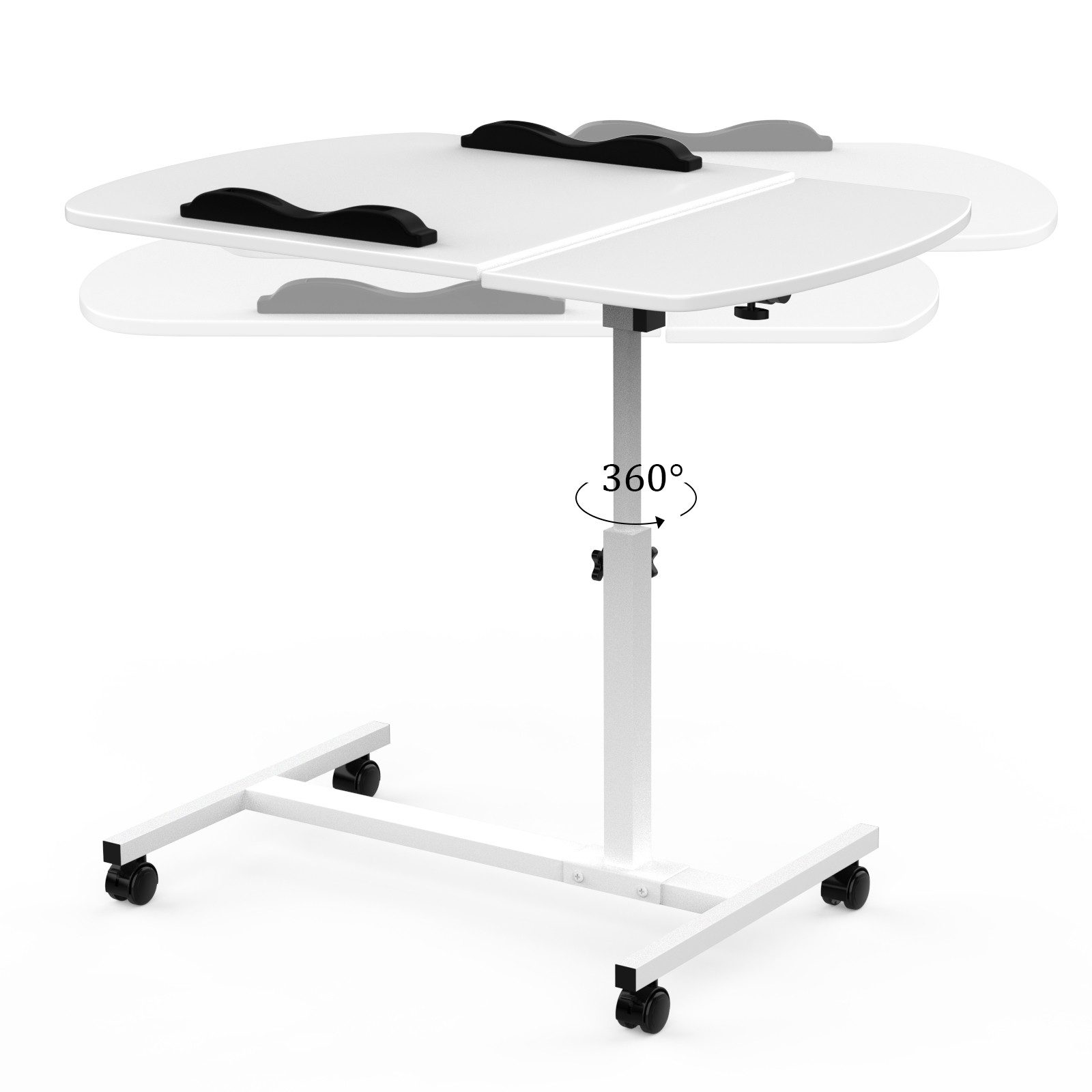 JEOBEST Computertisch Laptoptisch, Laptopständer Holz, Mobiler Beistelltisc günstig online kaufen