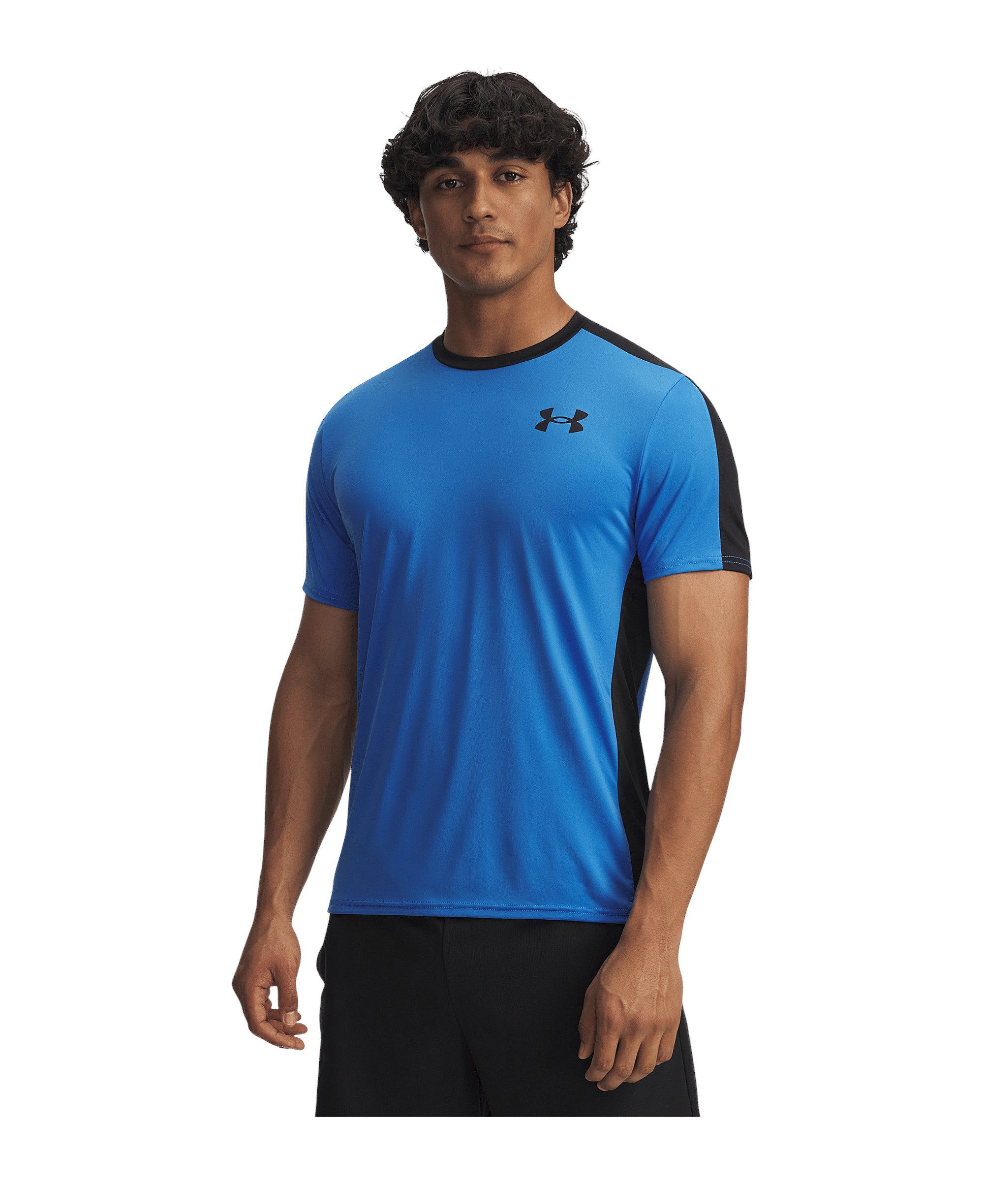 Under Armour® Funktionsshirt Under Armour HG Wordmark T-Shirt Atmungsaktivität