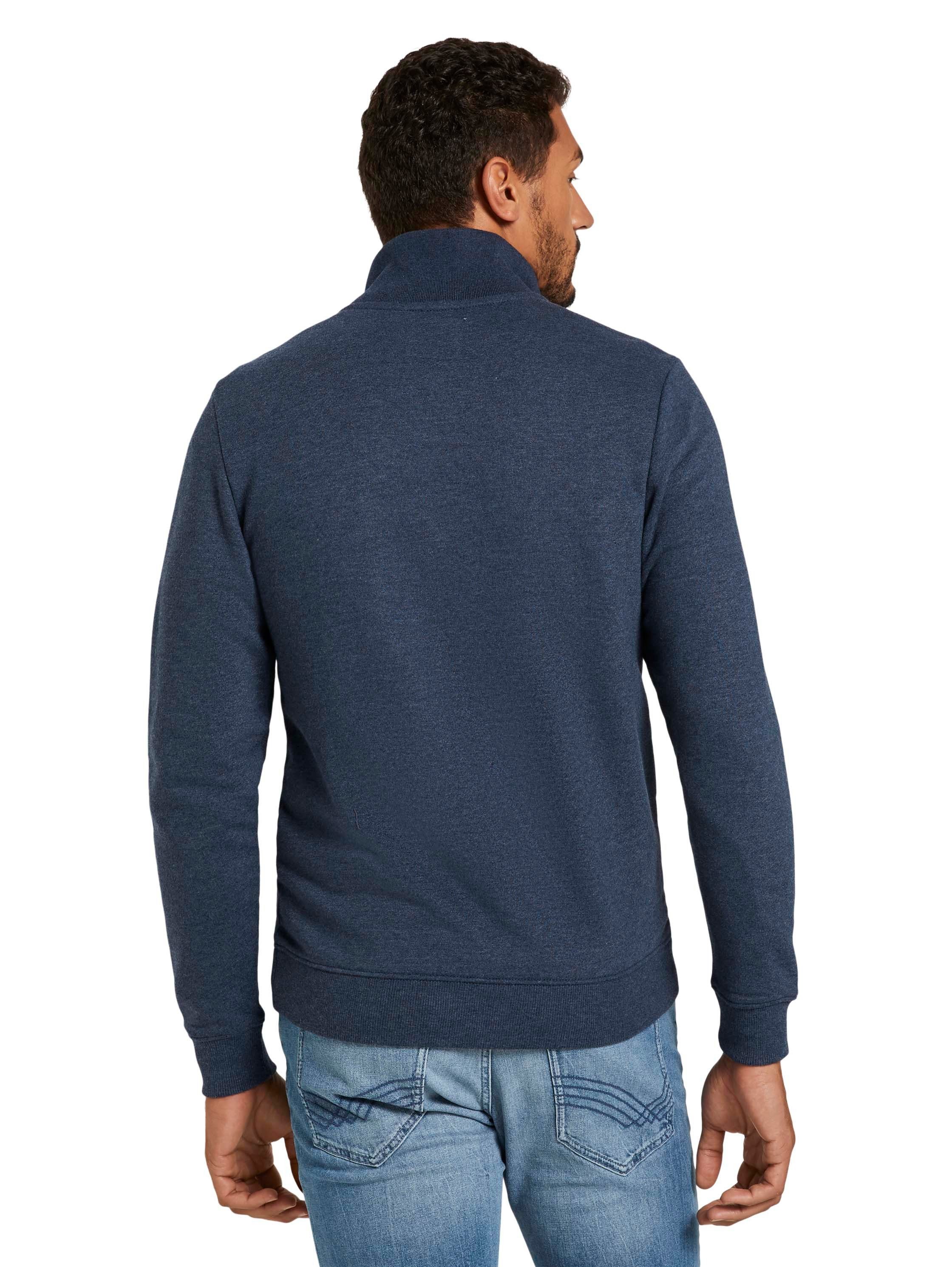 TOM TAILOR Sweatjacke Regular mit halswärmendem Stehkragen – Bild 3 von 5