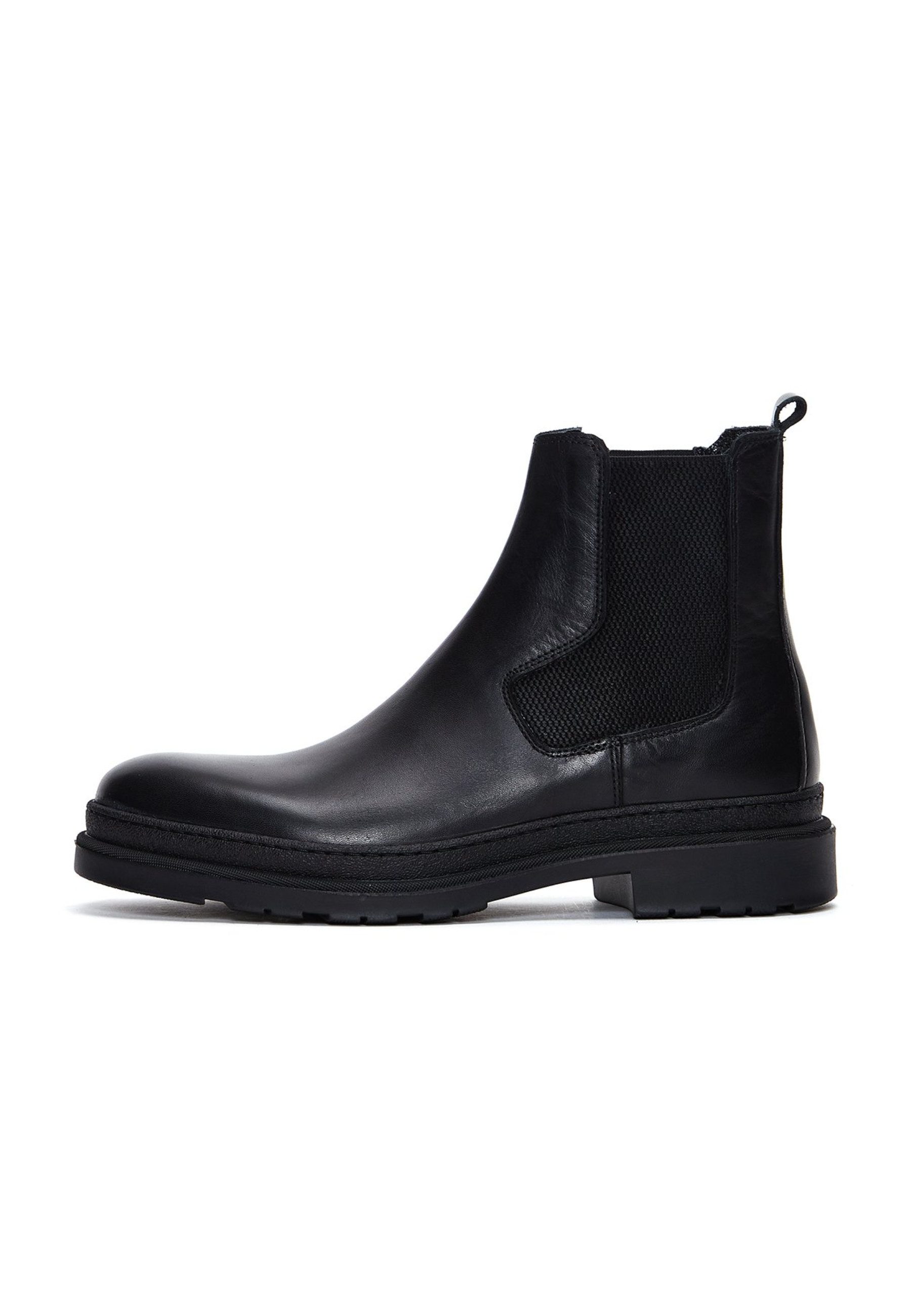 Chelsea-Stiefel aus Leder Chelseaboots