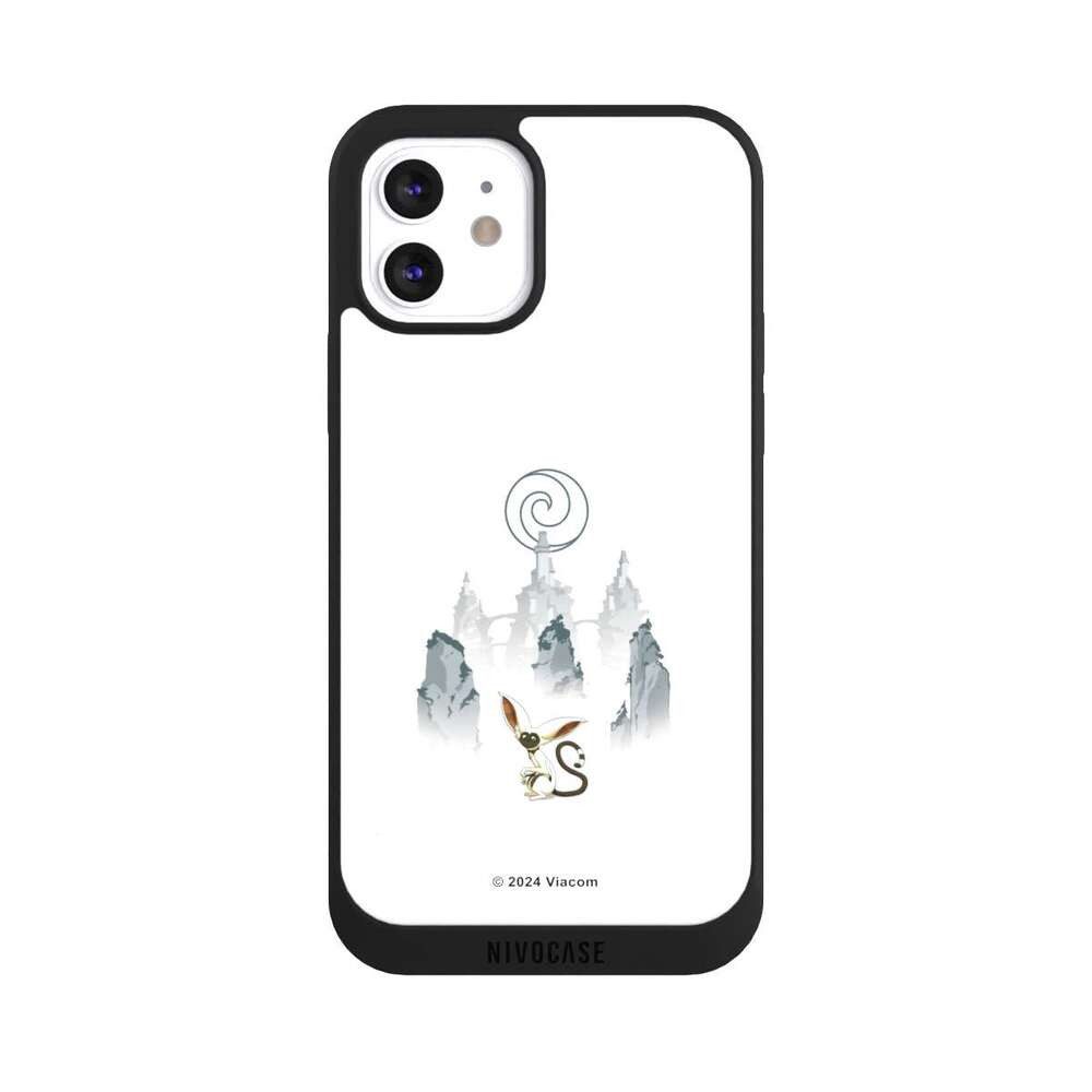 NIVOCASE Handyhülle Avatar - Der Herr der Elemente Momo Offizielles Lizenzprodukt Momo, Apple iPhone 12 Handyhülle Hülle NIVOpure Case Schwarz