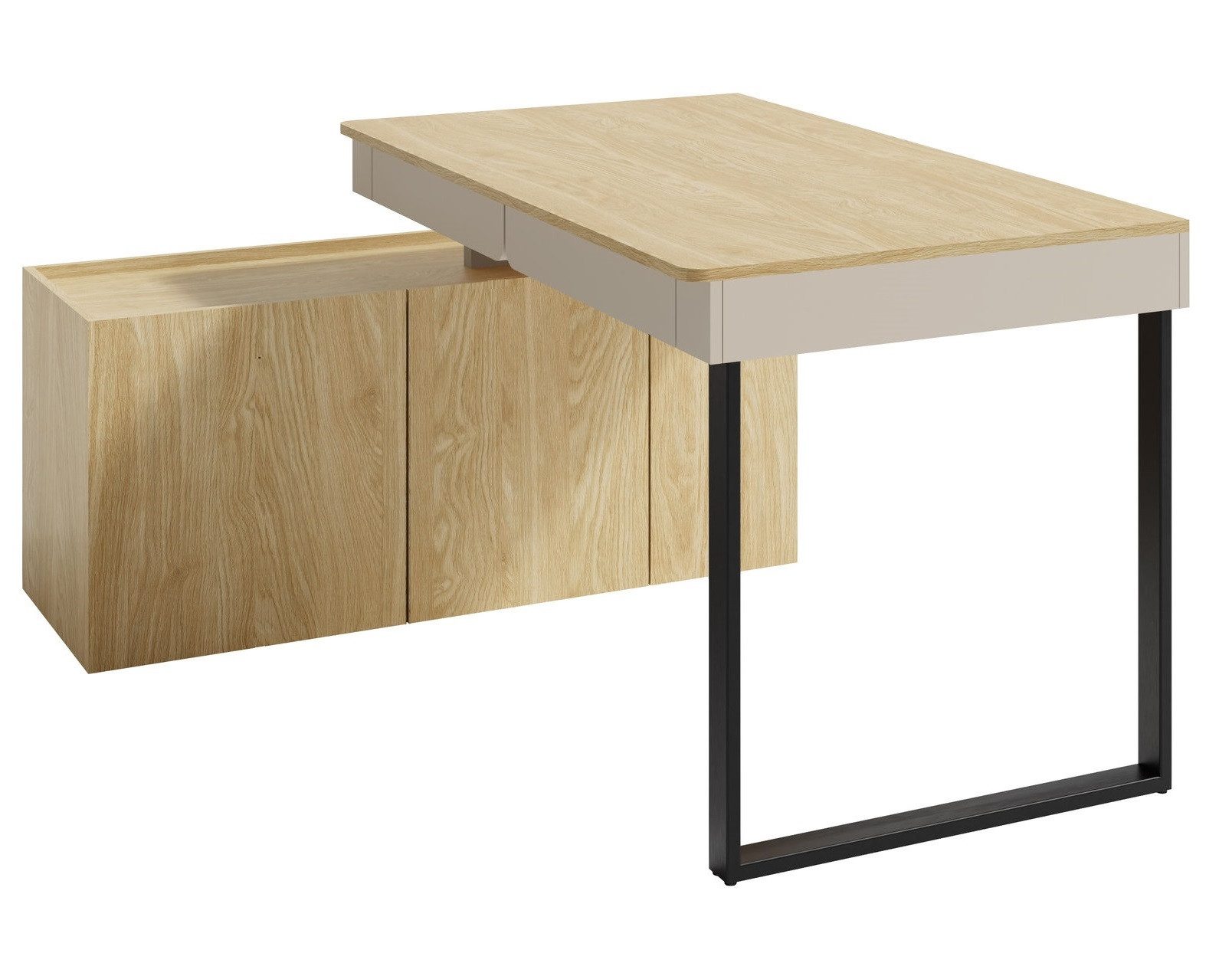 Marmex Möbel Schreibtisch LUCA LC10 Kommode – Bild 4 von 5