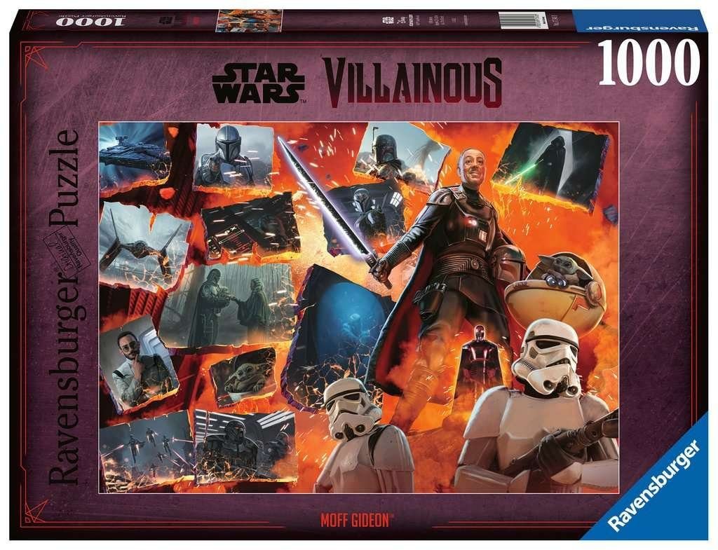 Ravensburger Puzzle Ravensburger 17343 Star Wars Villainous Moff Gideon 1000 Teile Puzzle, 1000 Puzzleteile, Made in Europe