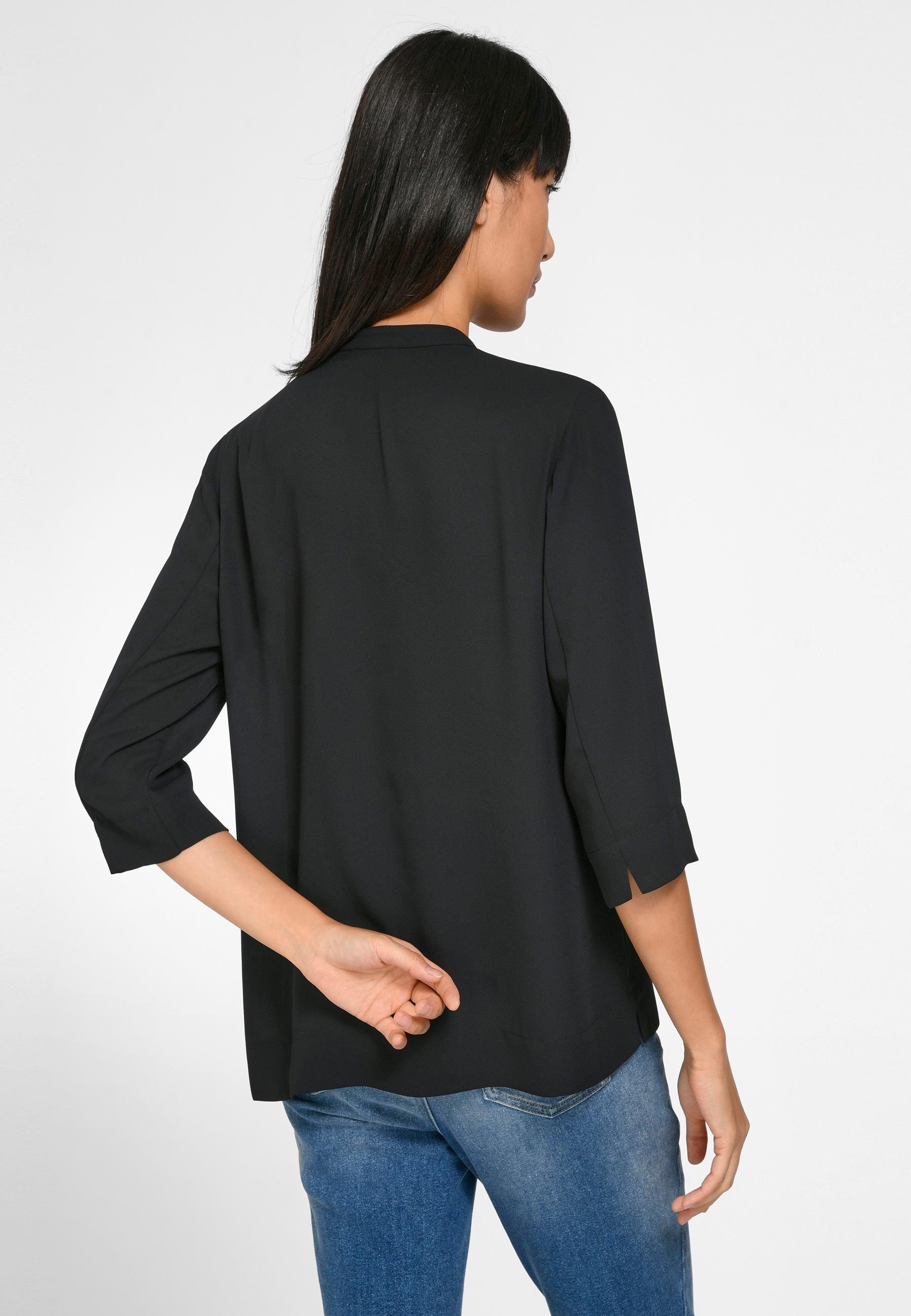 Basler Klassische Bluse Blouse mit BLACK modernem Design