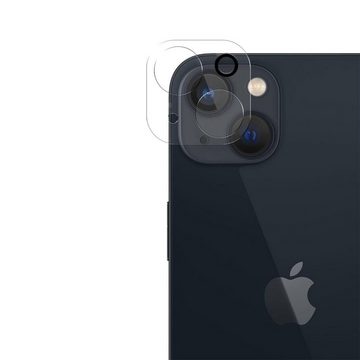 CoolGadget Schutzfolie Panzerfolie für iPhone 13, (Spar-Set 4in1, Glänzend), Panzerglas Schutzfolie für Apple iPhone 13 Folie