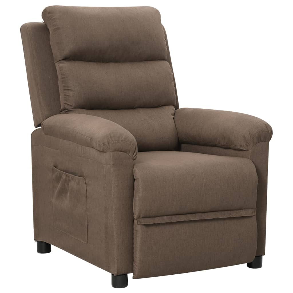 vidaXL Sessel Relaxsessel Taupe Stoff (1-St) günstig online kaufen