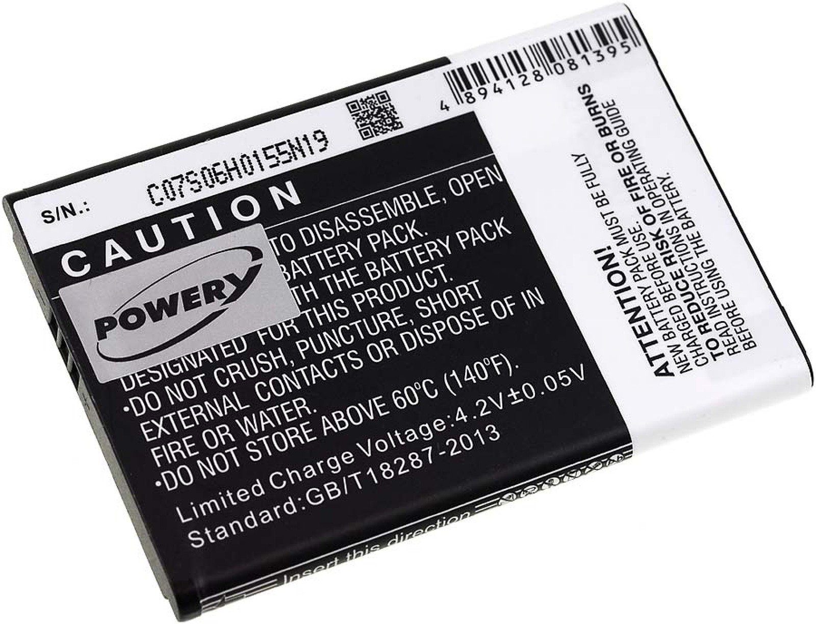 Powery Akku für Panasonic KX-PRX150 Akku 1750 mAh (3.7 V)