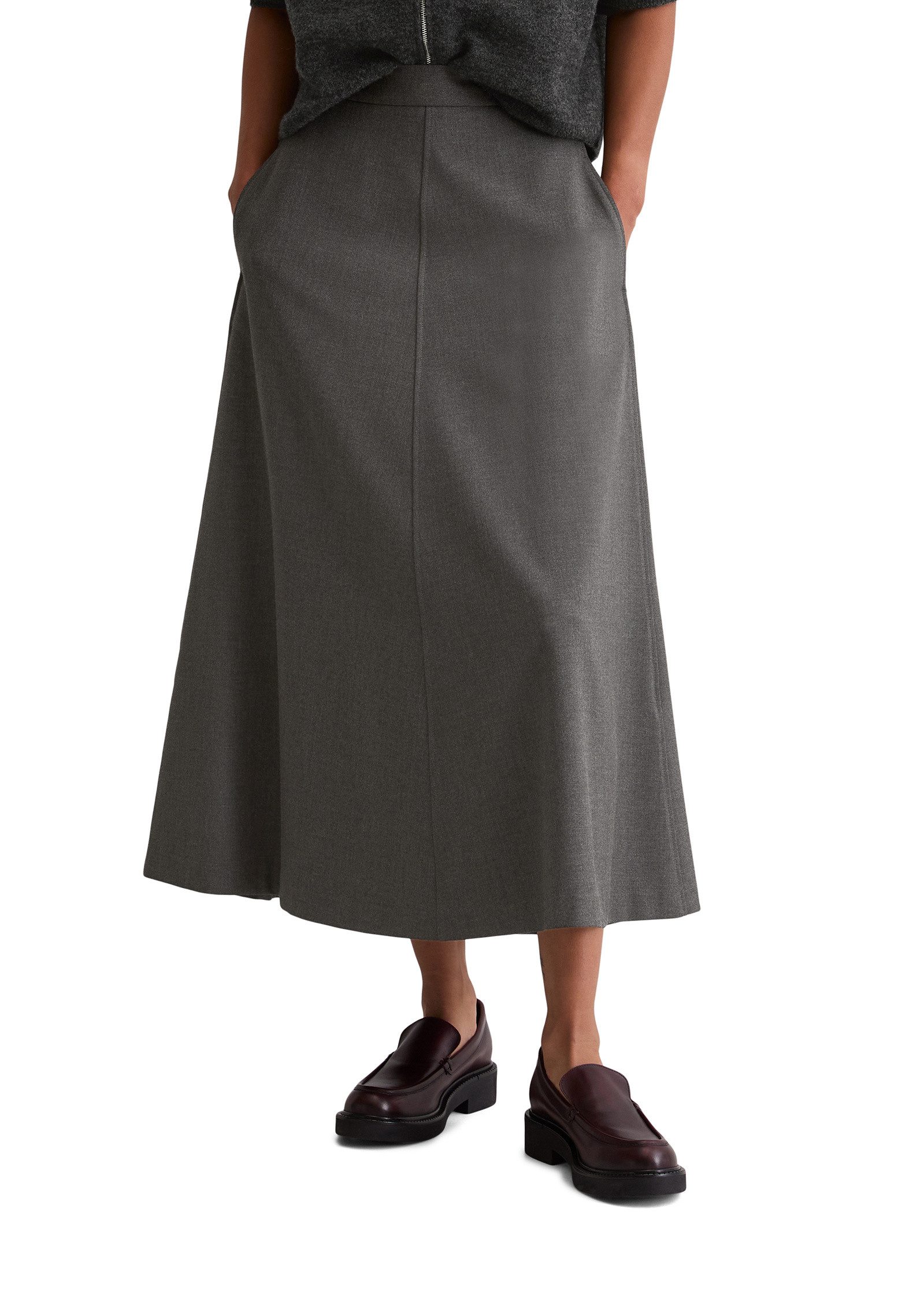 Marc O'Polo Webrock aus weichem Flanell günstig online kaufen