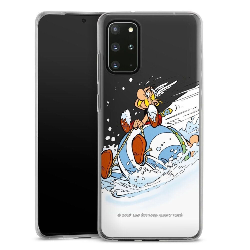 DeinDesign Handyhülle Asterix Obelix Kindheit Astérix & Obélix Luge, Samsung Galaxy S20 Plus Slim Case Silikon Hülle Ultra Dünn Schutzhülle