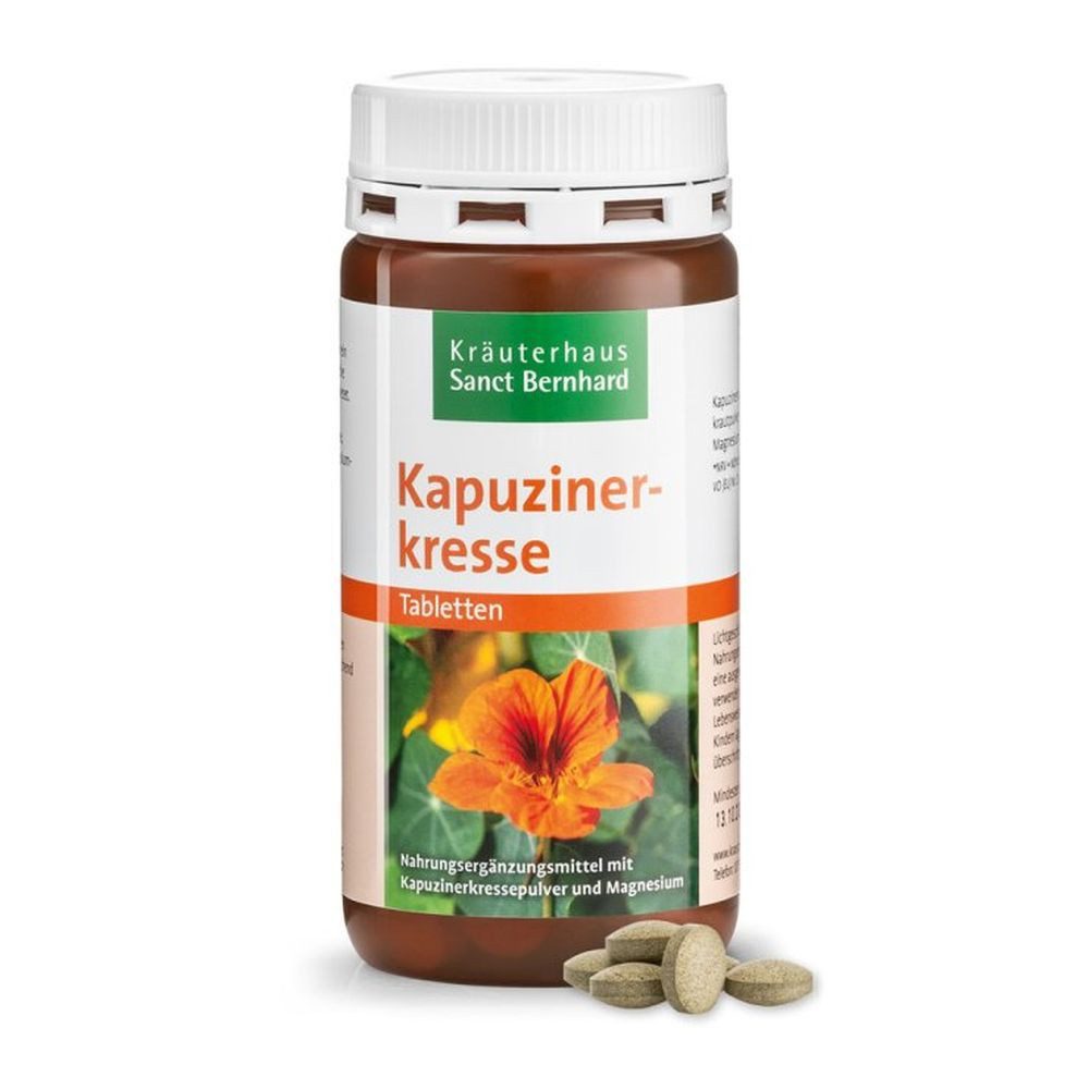 Sanct Bernhard Kapuzinerkresse - 180 Tabletten Kapseln