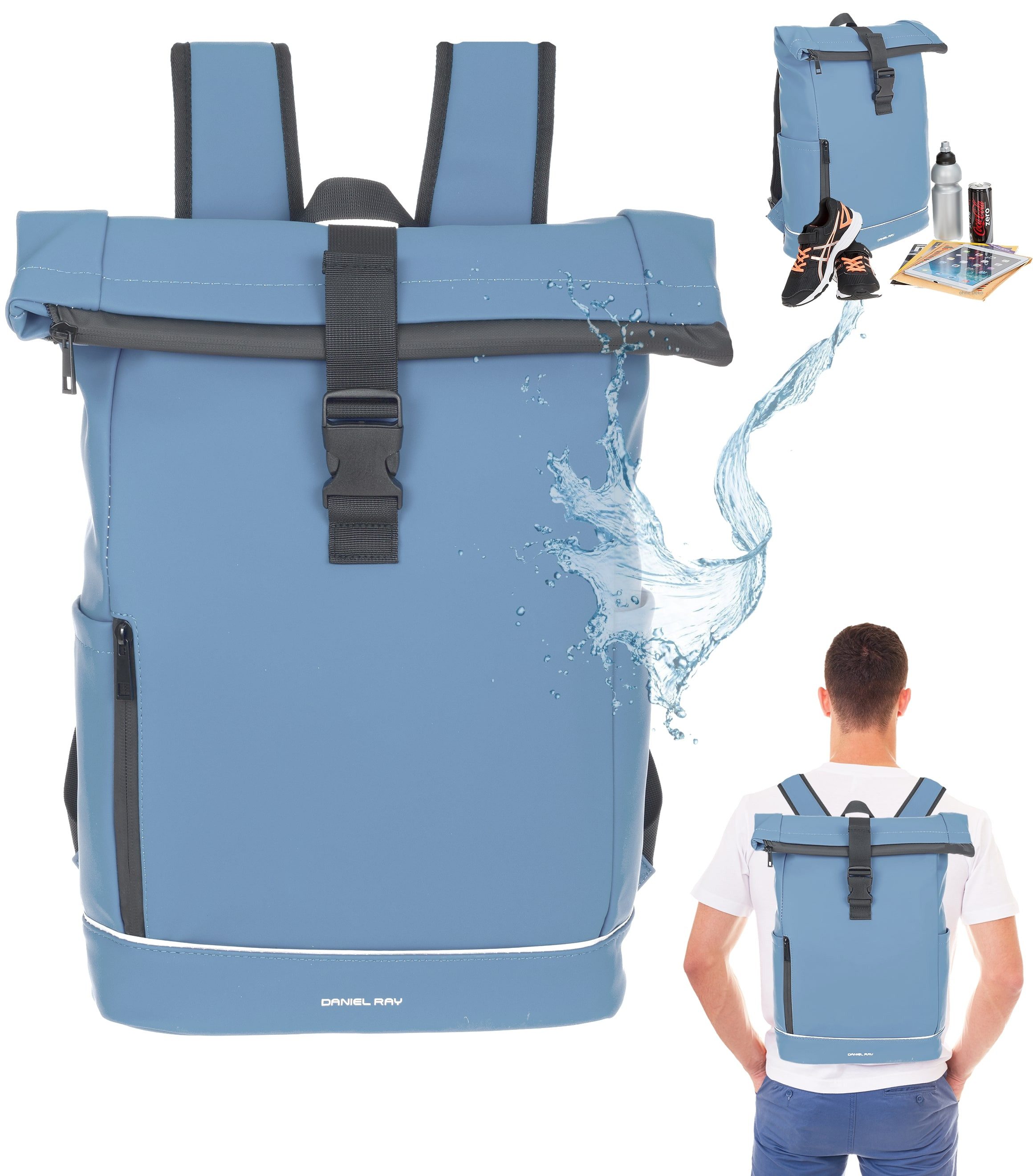 Daniel Ray Freizeitrucksack Kurierrucksack wasserabweisend Outdoor günstig online kaufen