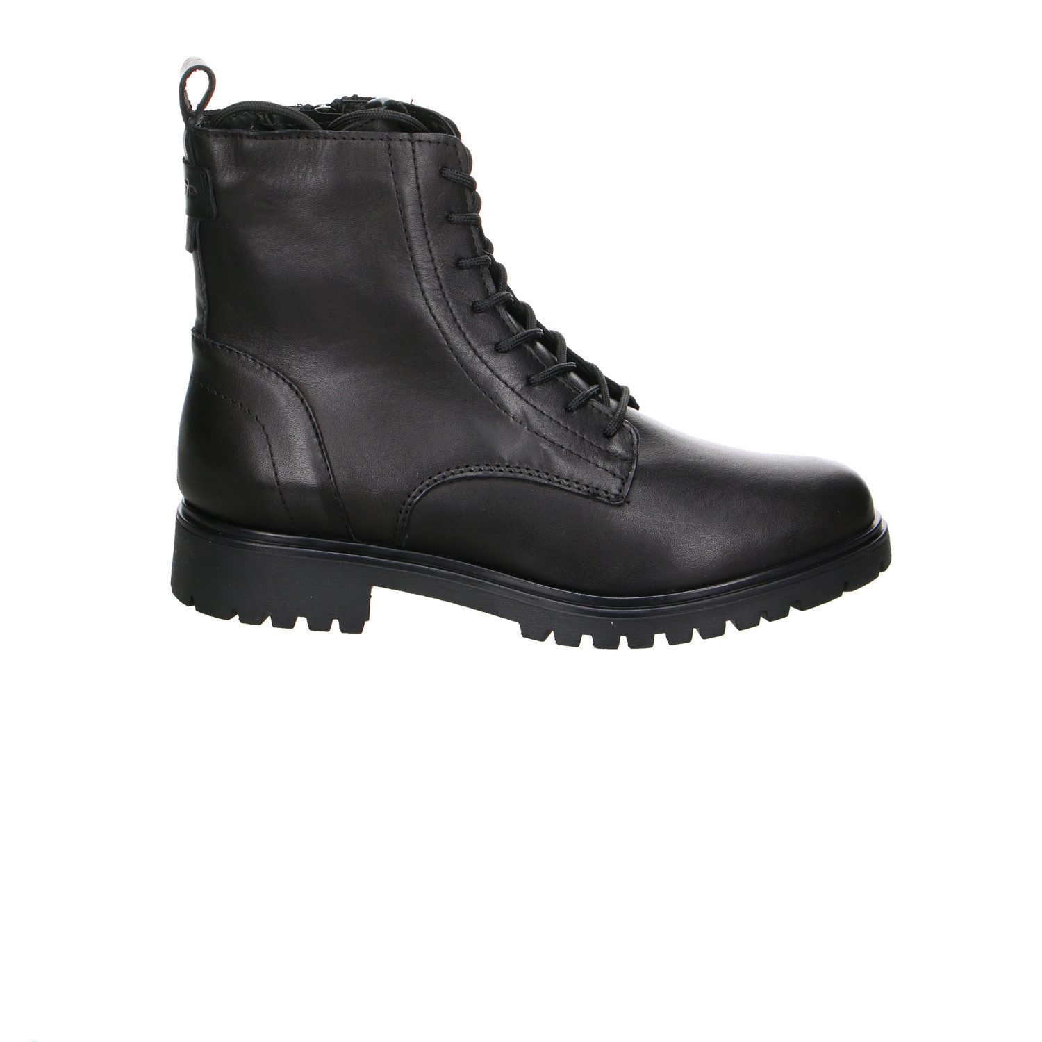Tamaris M2540243 Leder Schnürstiefelette schwarz Stiefelette